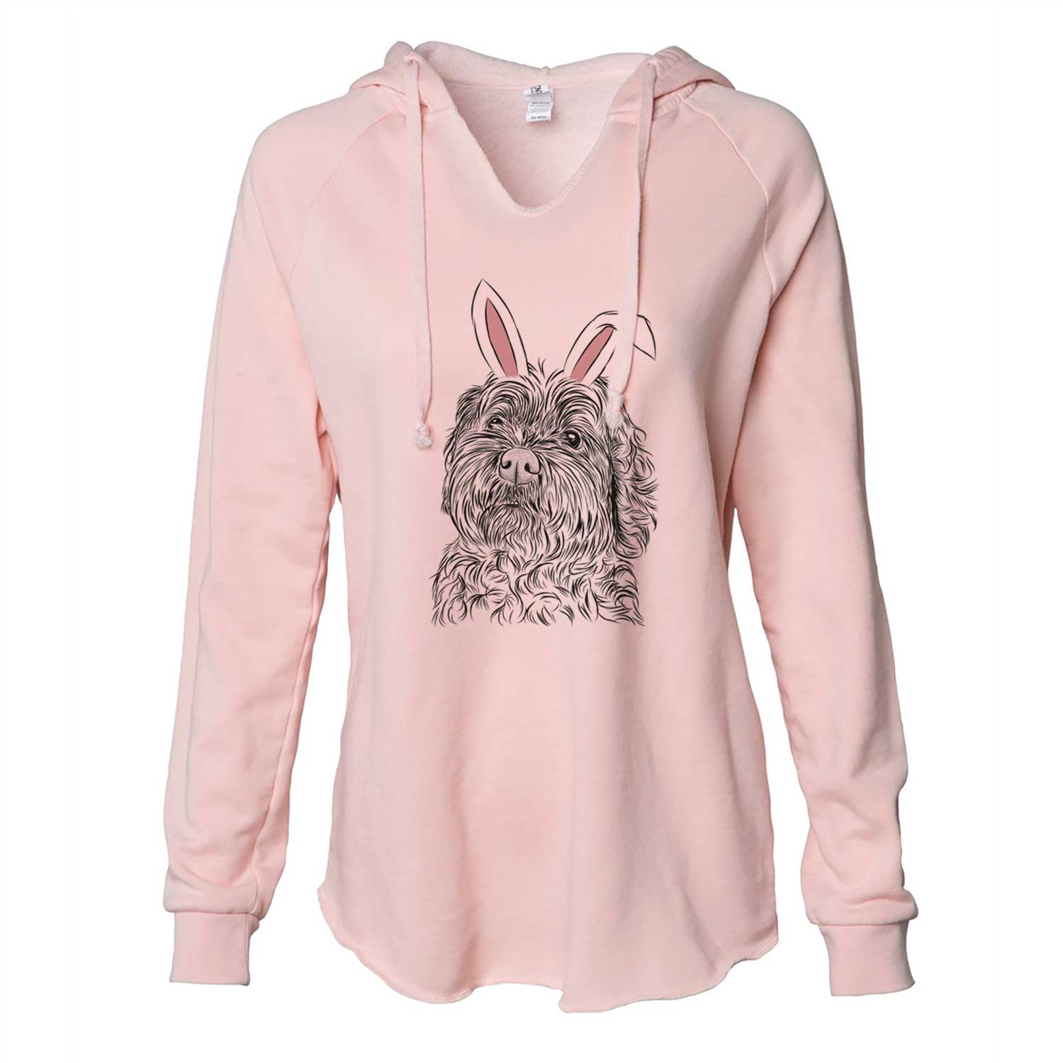 Easter Maggie Girl the Cockapoo - Cali Wave Hooded Sweatshirt