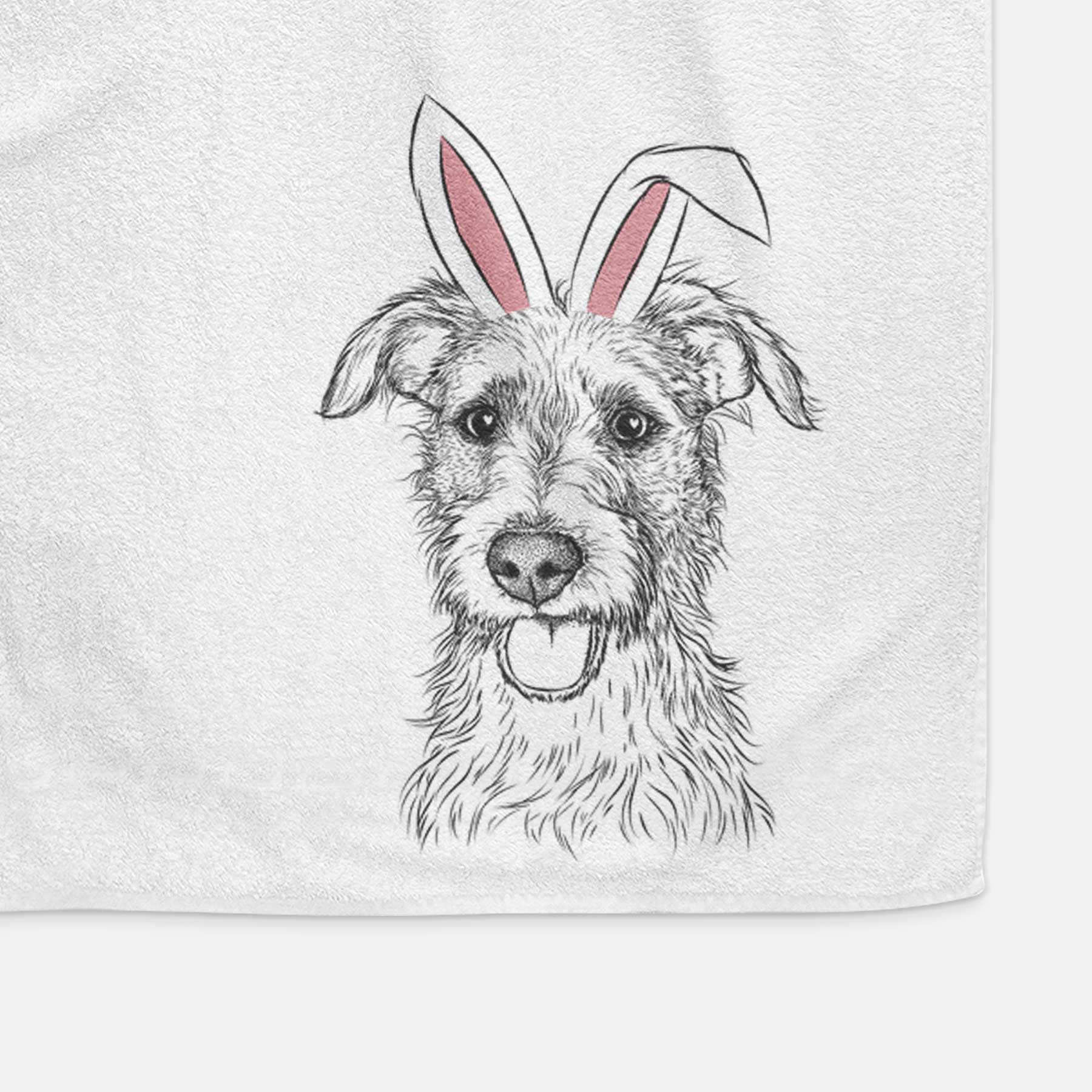 Maggie the Terrier Mix Decorative Hand Towel