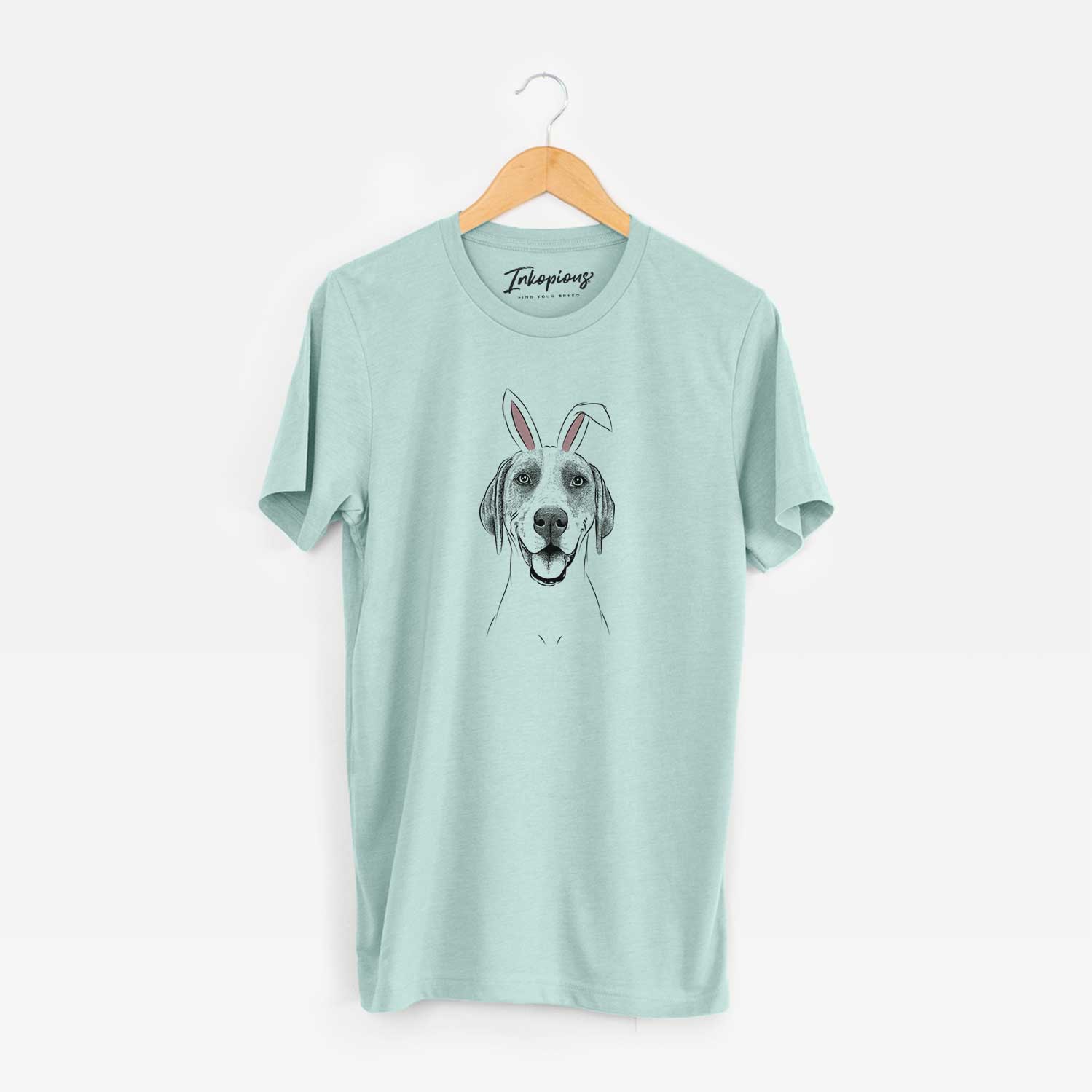 Easter Maggie the Treeing Walker Coonhound - Unisex Crewneck