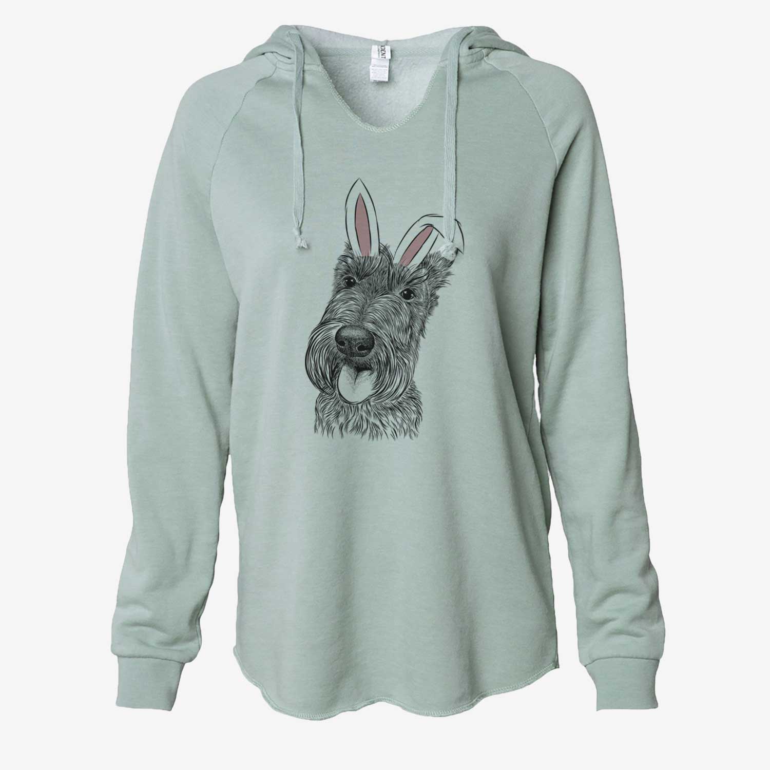 Easter Magnus the Scottish Terrier - Cali Wave Hooded Sweatshirt
