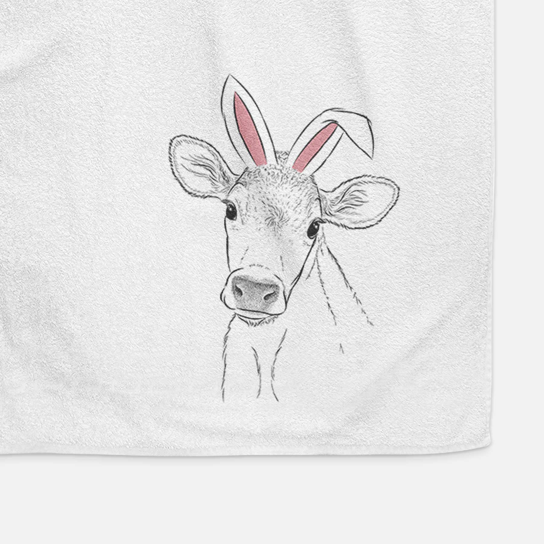 Malu the Cow Decorative Hand Towel