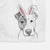 Manchi the Pitbull Mix Decorative Hand Towel