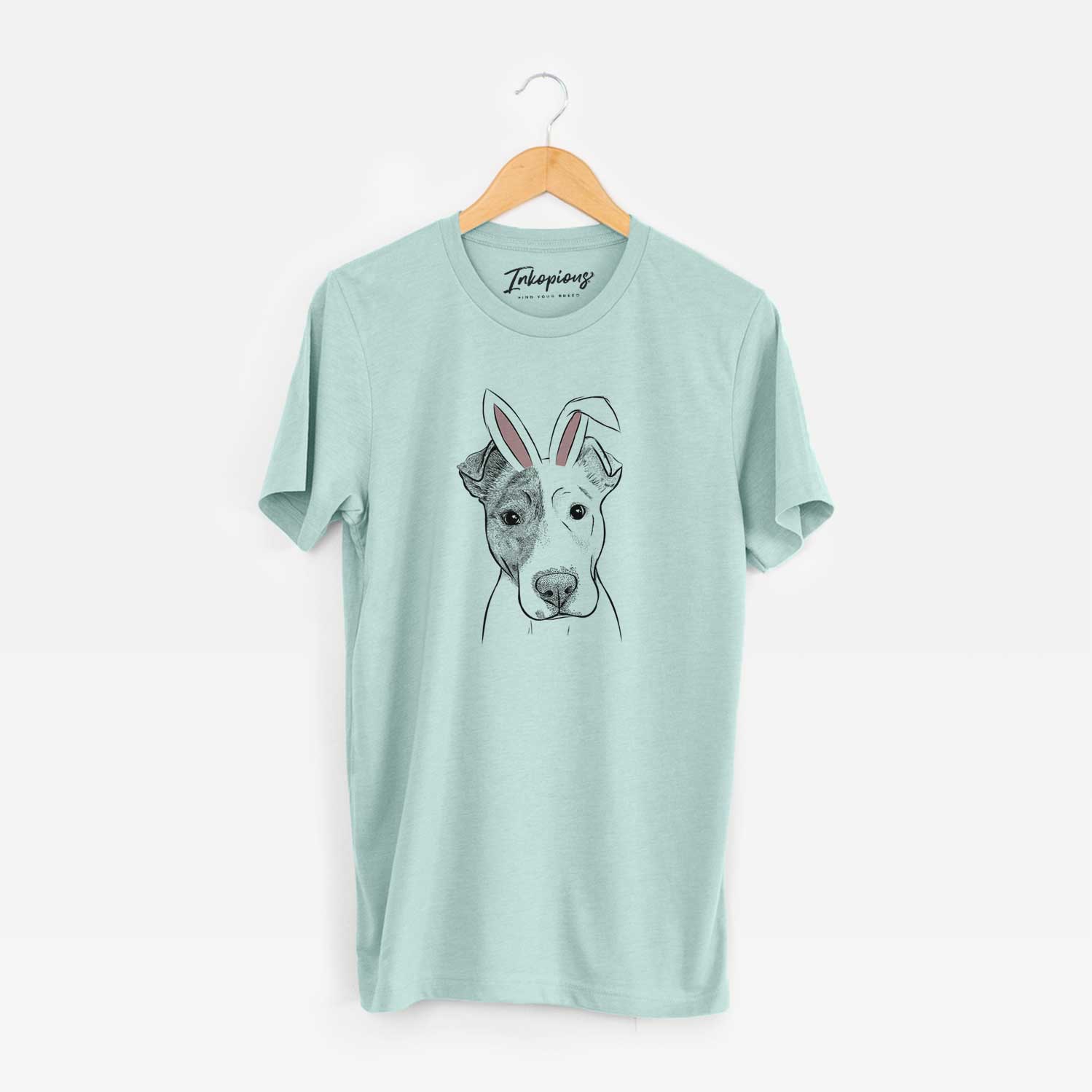 Easter Manchi the Pitbull Mix - Unisex Crewneck