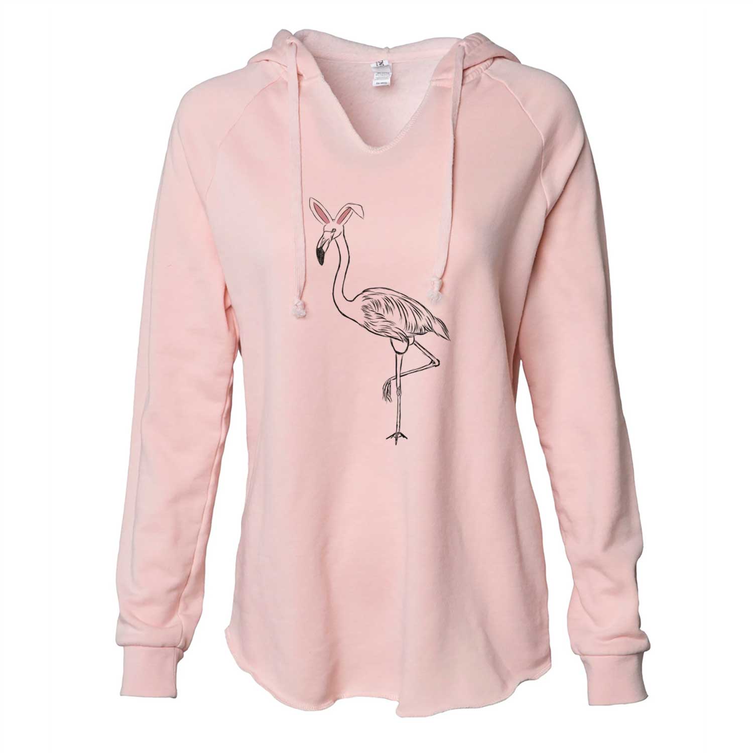 Easter Mango the Flamingo - Cali Wave Hooded Sweatshirt