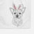 Mango the Yorker Cairn Terrier Mix Decorative Hand Towel