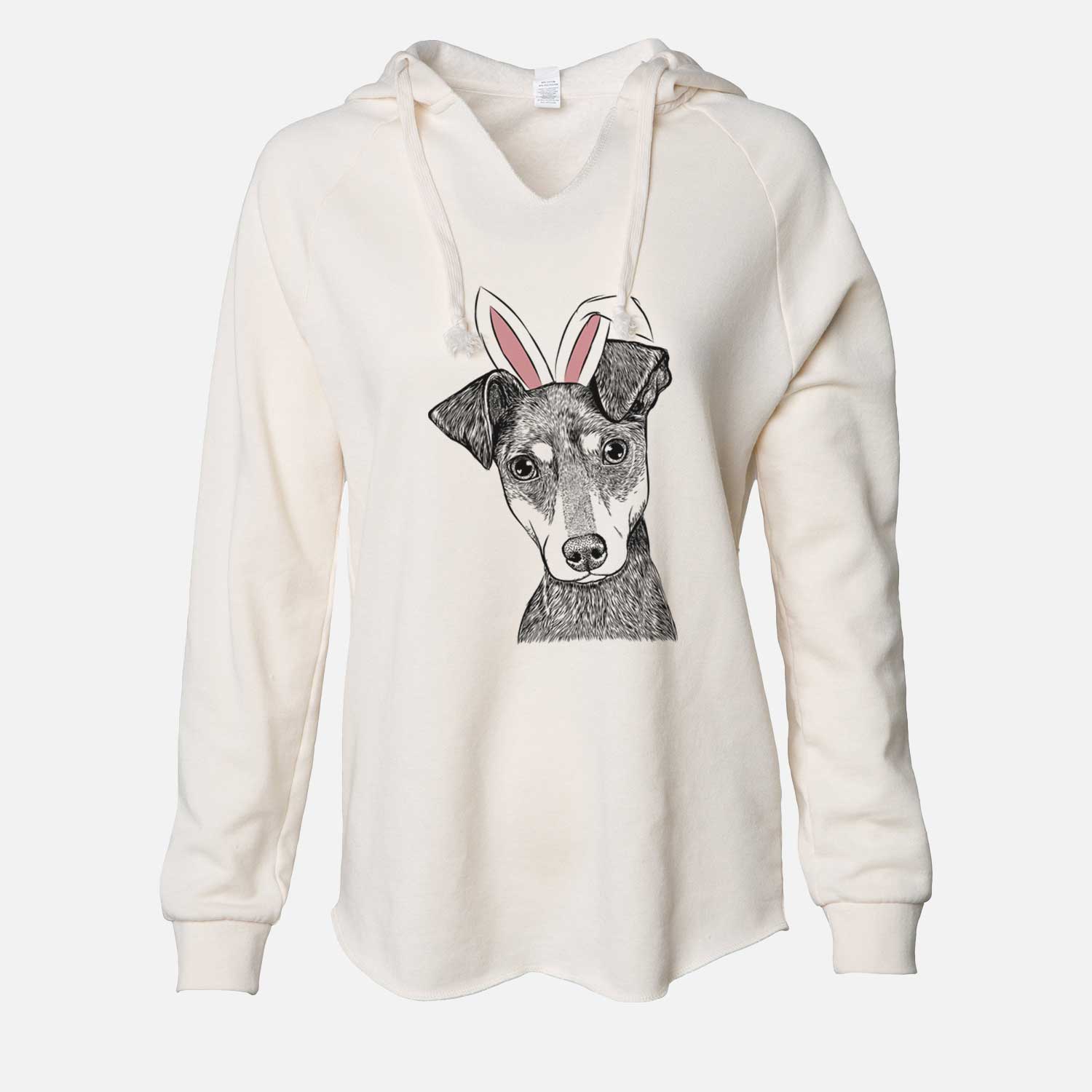 Easter Manny the Manchester Terrier - Cali Wave Hooded Sweatshirt