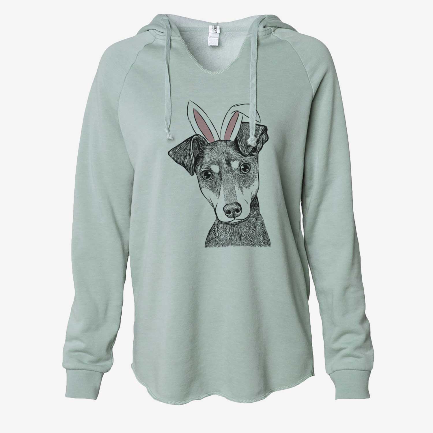 Easter Manny the Manchester Terrier - Cali Wave Hooded Sweatshirt