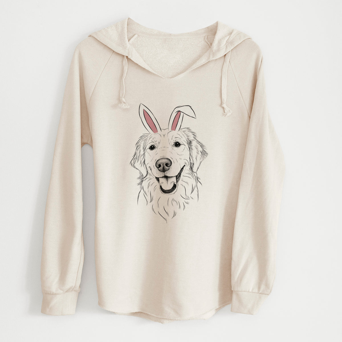 Easter Maple the Golden Retriever - Cali Wave Hooded Sweatshirt