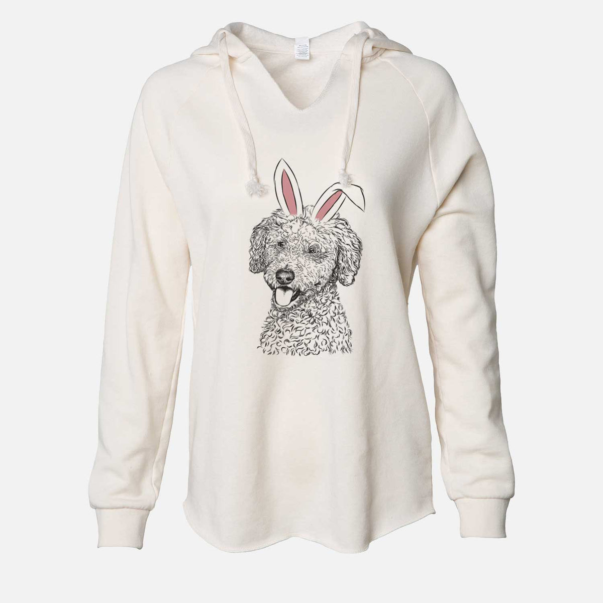 Easter Marlow the Goldendoodle - Cali Wave Hooded Sweatshirt