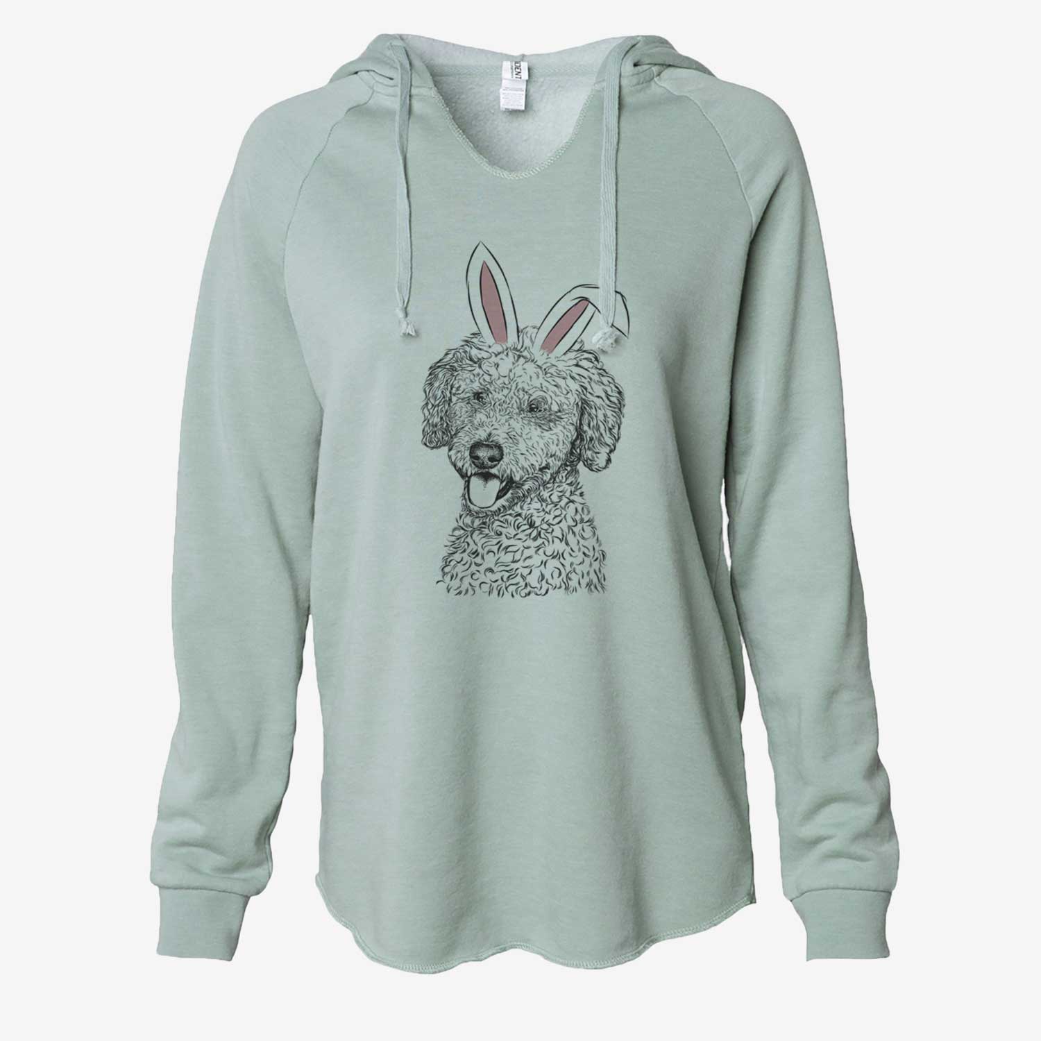 Easter Marlow the Goldendoodle - Cali Wave Hooded Sweatshirt