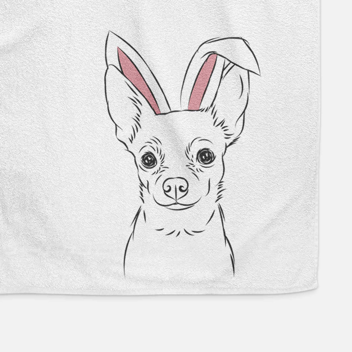 Martini the Chihuahua Decorative Hand Towel