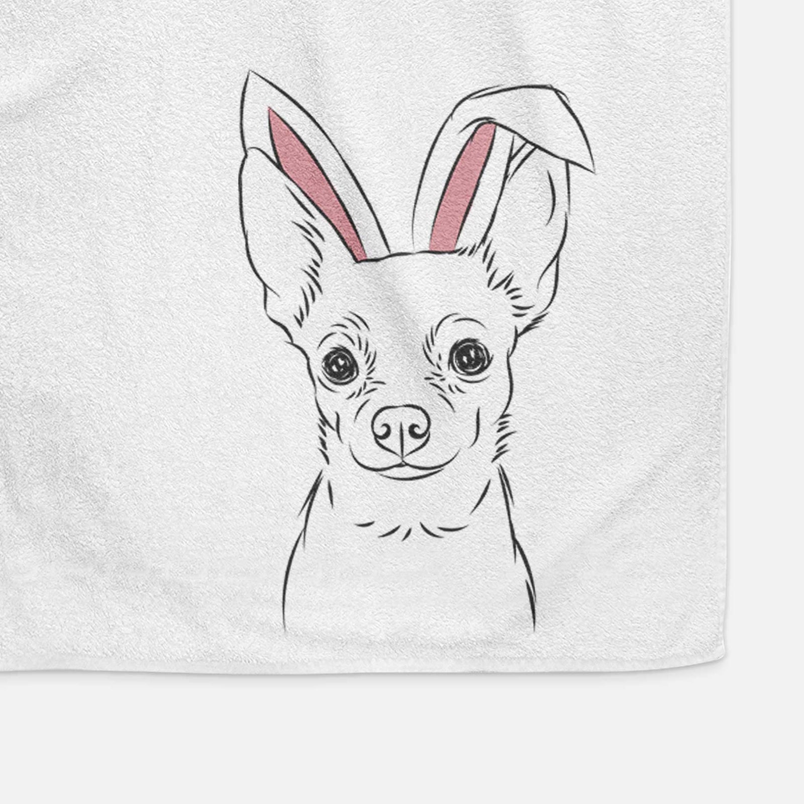 Martini the Chihuahua Decorative Hand Towel