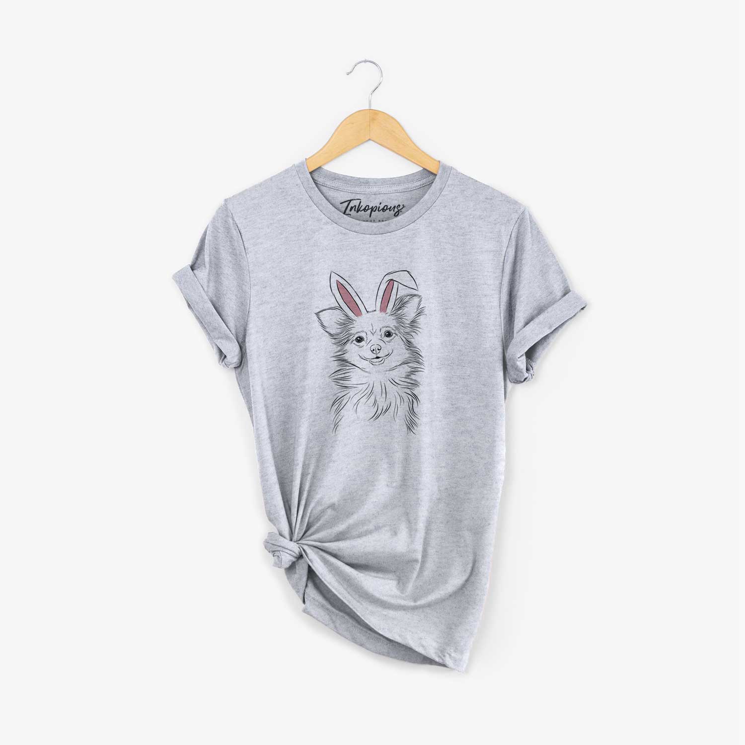 Easter Marzi the Long Haired Chihuahua - Unisex Crewneck