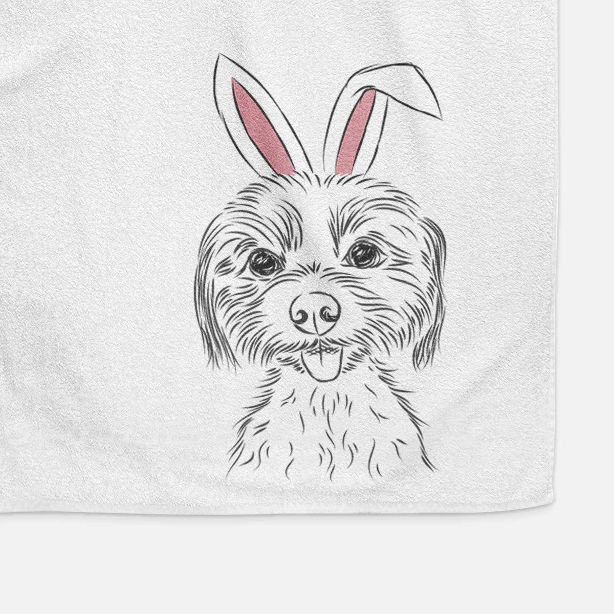 Mater the Yorkshire Terrier Decorative Hand Towel