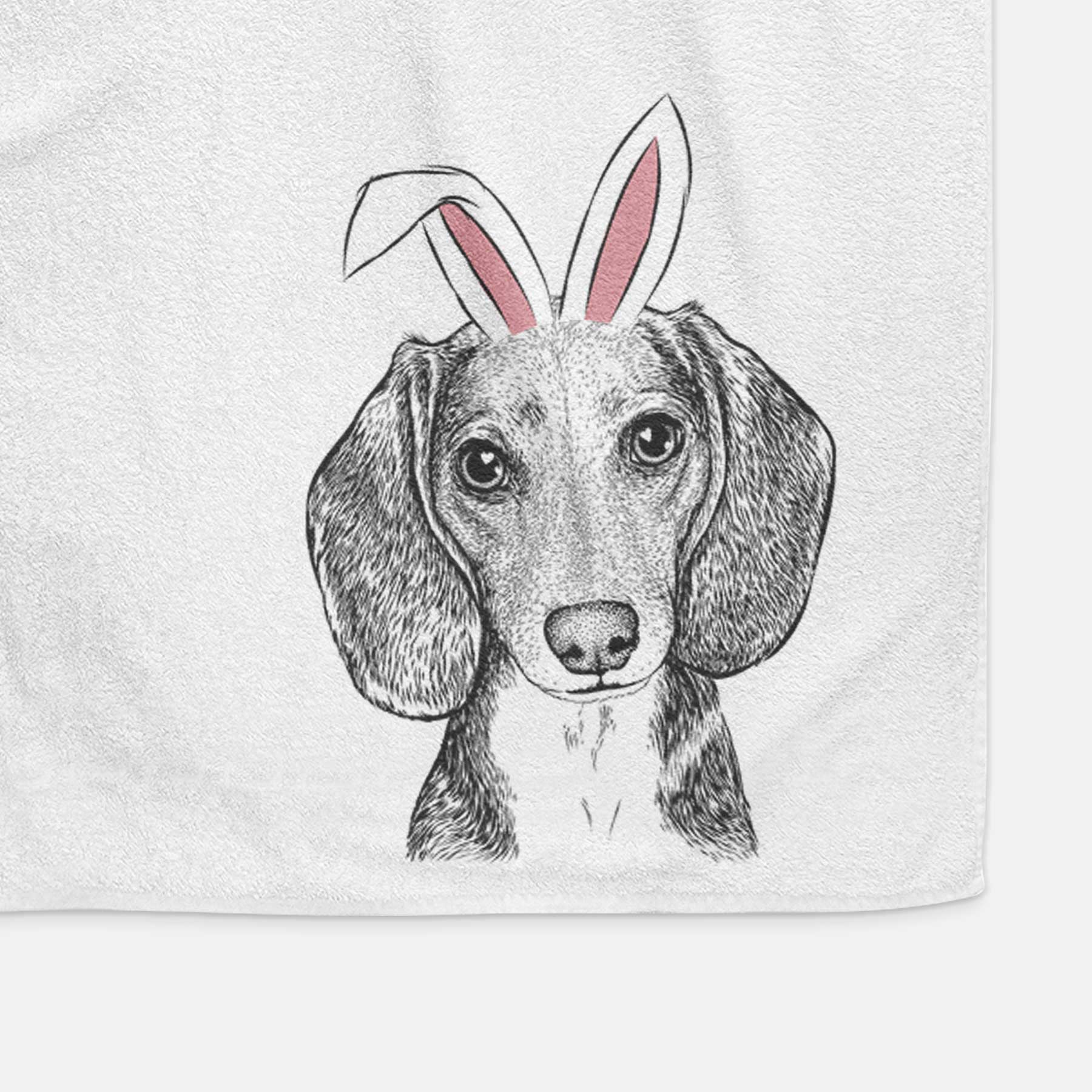 Mayor Andy the Beagle Decorative Hand Towel