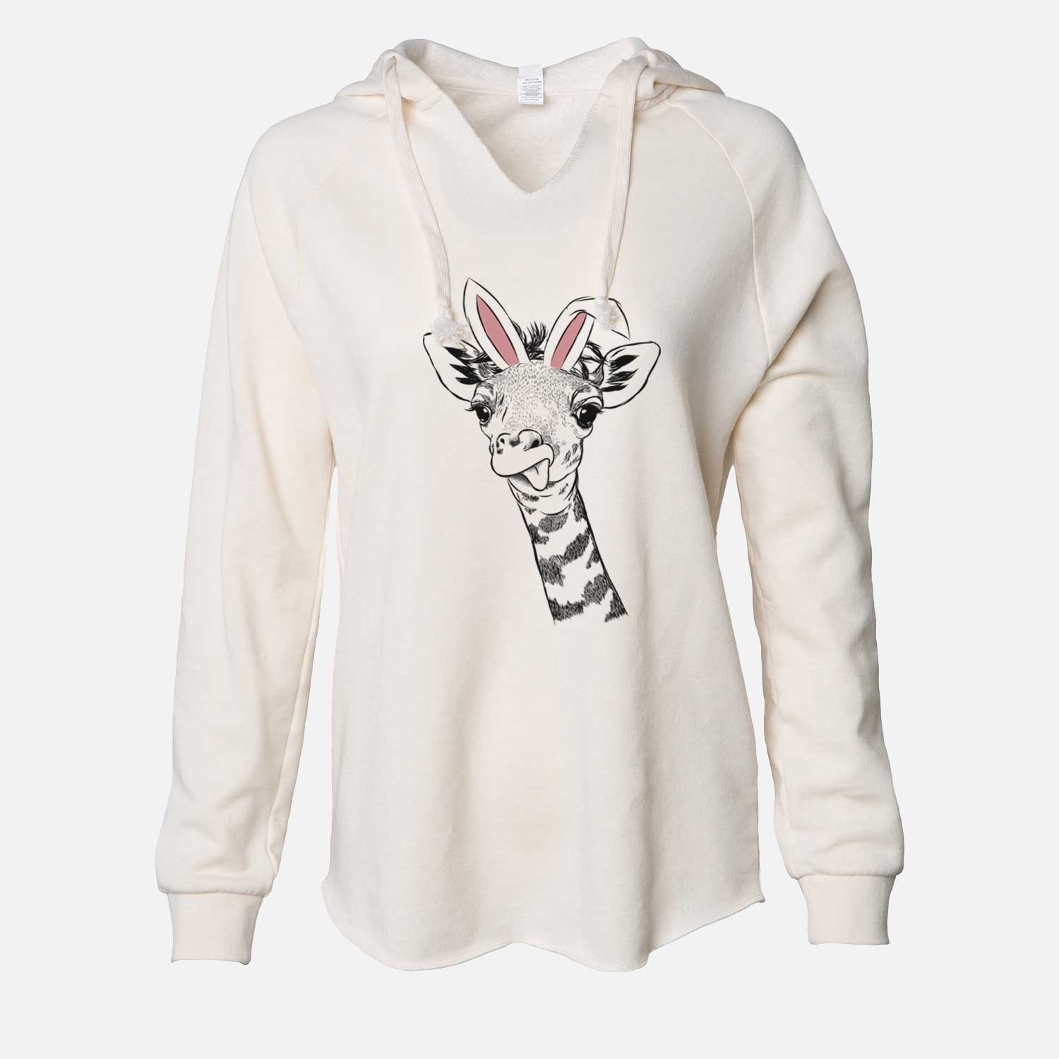 Easter Mel the Baby Giraffe - Cali Wave Hooded Sweatshirt