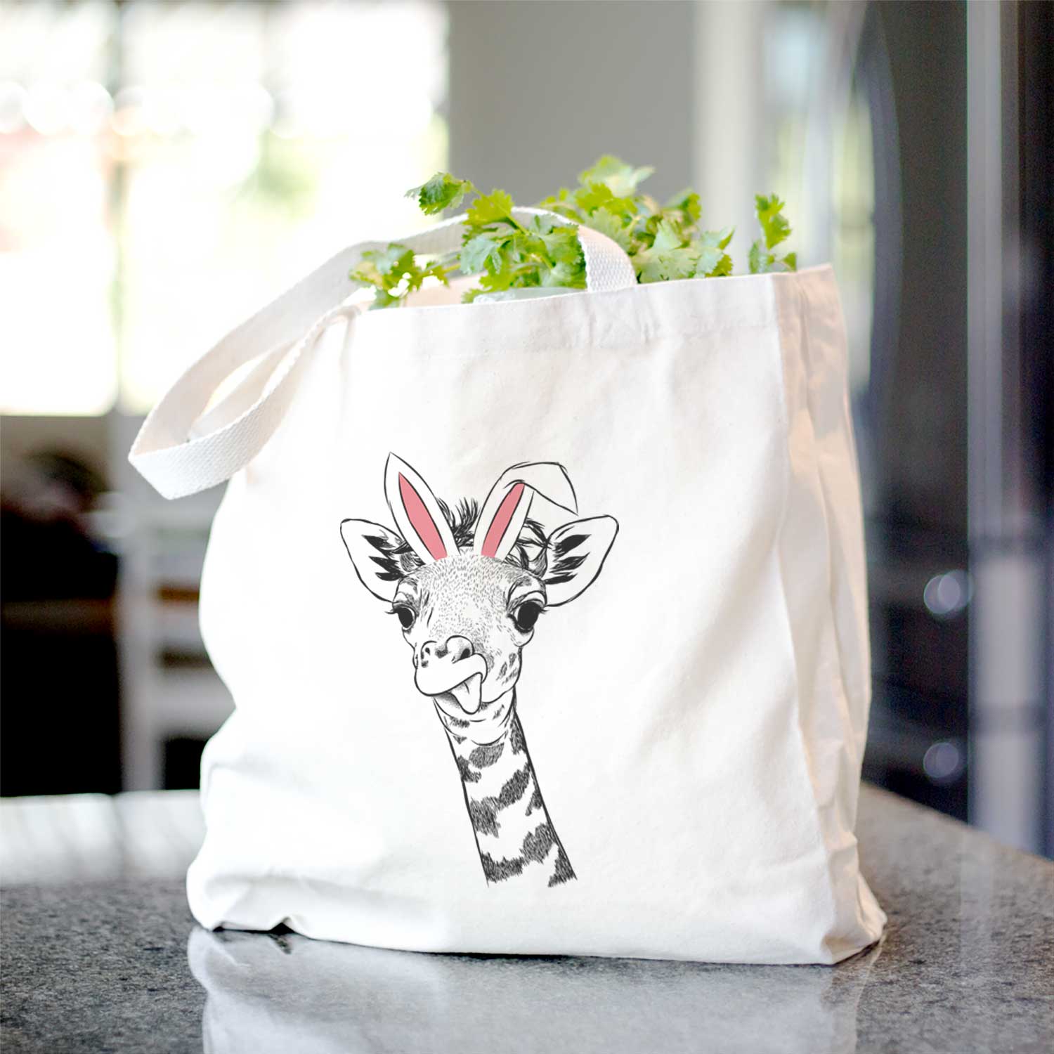 Mel the Giraffe - Tote Bag