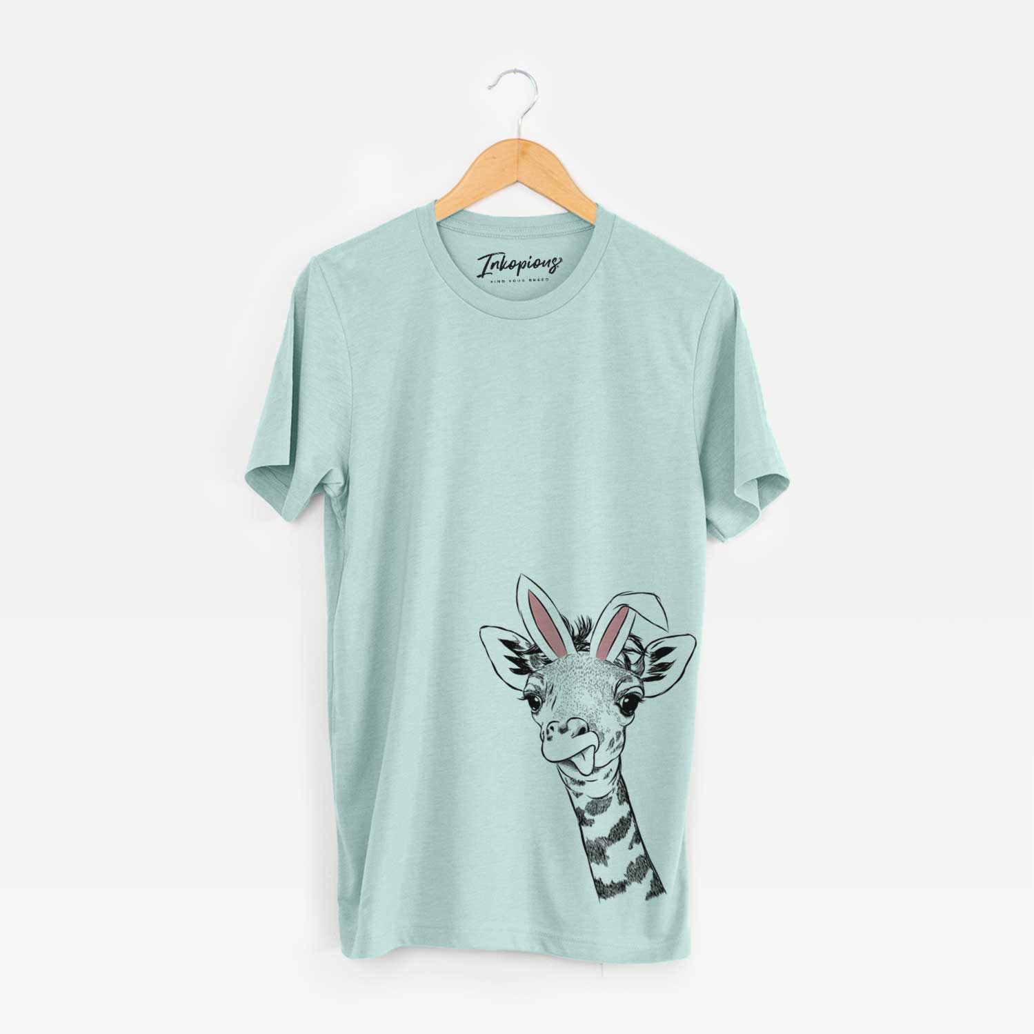 Easter Mel the Baby Giraffe - Unisex Crewneck