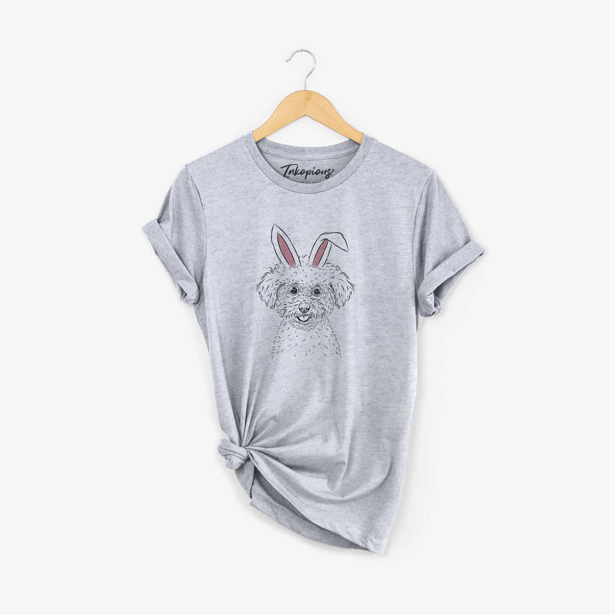 Easter Mickey the Bichon Frise - Unisex Crewneck