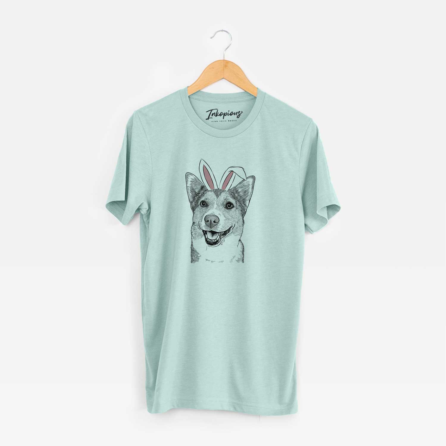 Easter Mikan the Shiba Corgi Mix - Unisex Crewneck