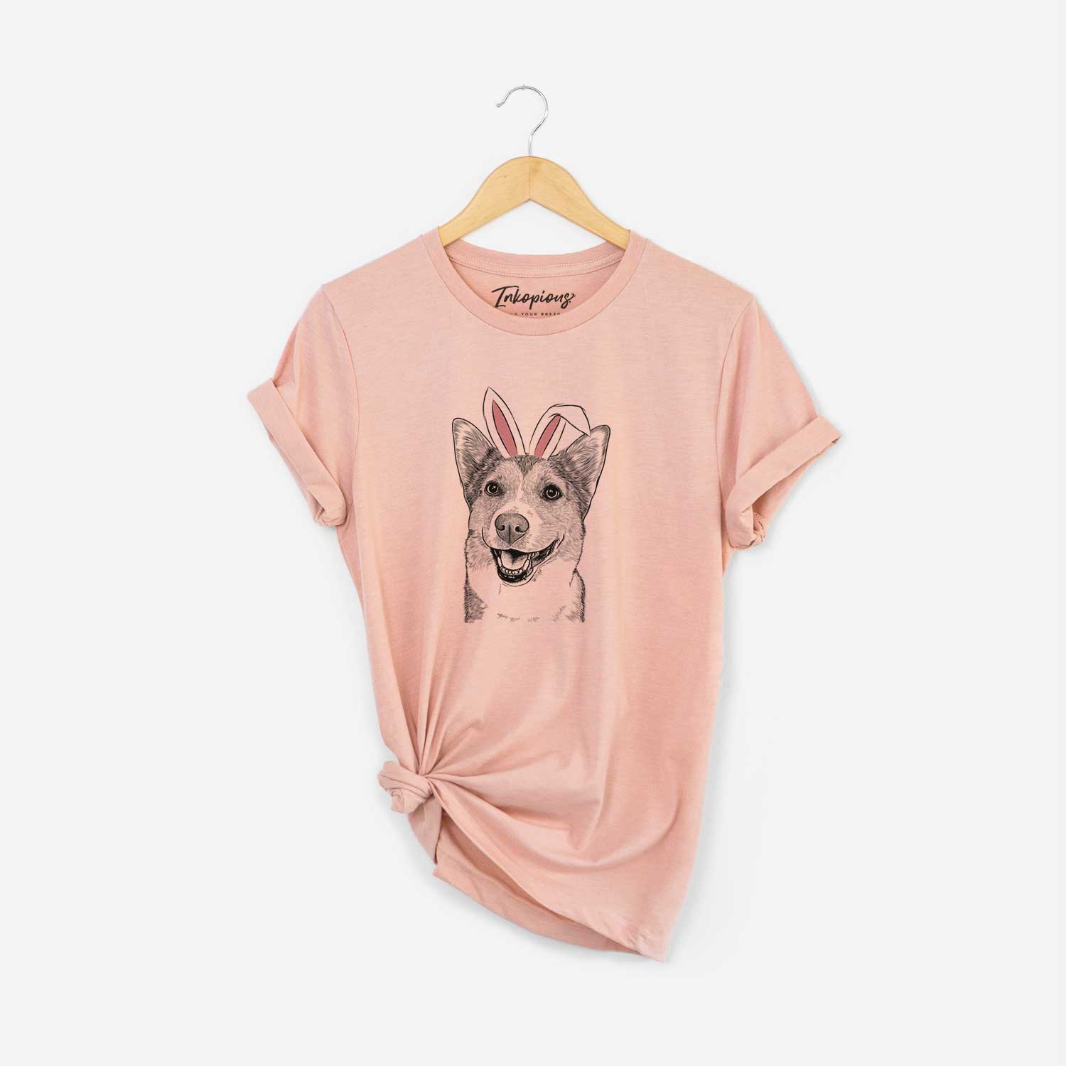 Easter Mikan the Shiba Corgi Mix - Unisex Crewneck