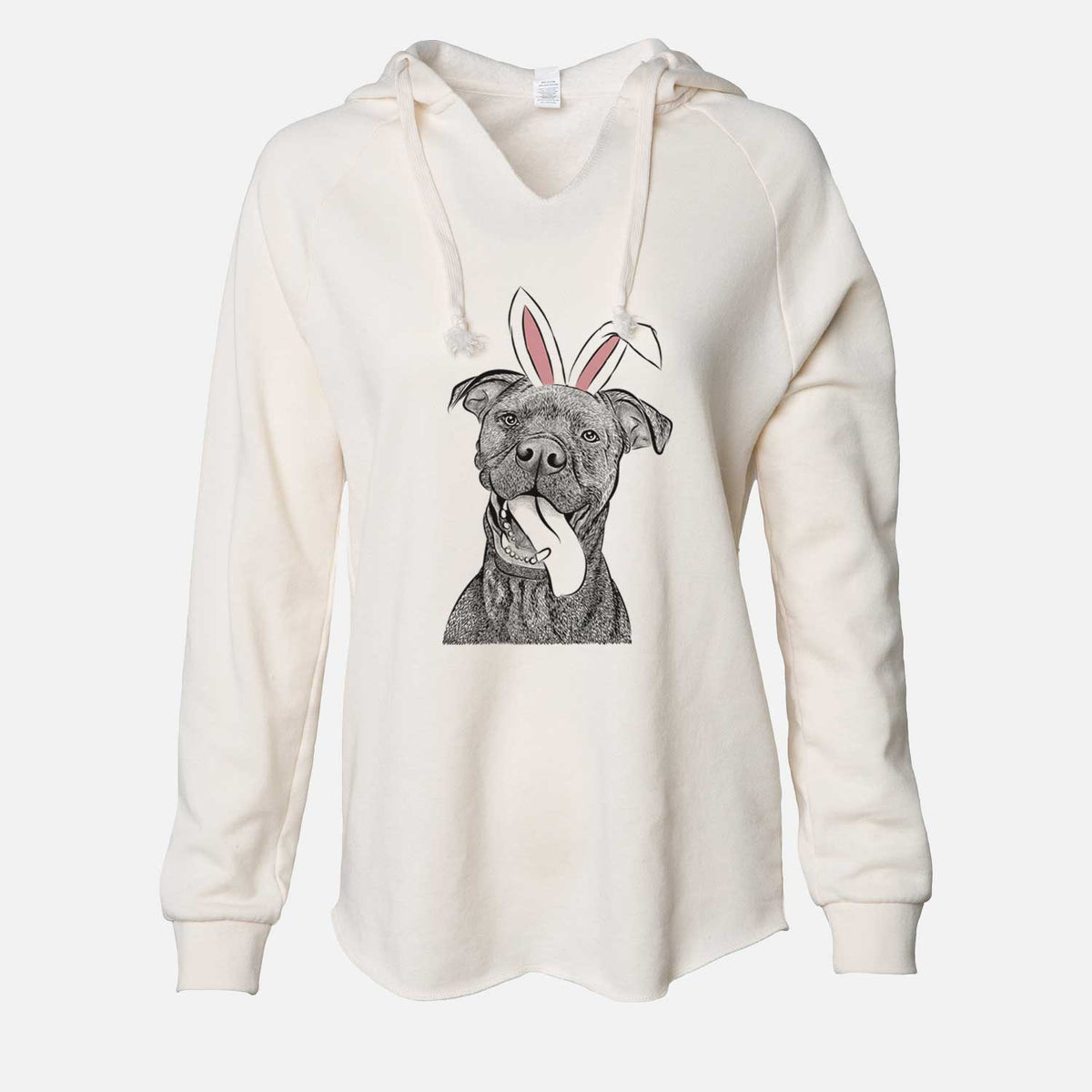 Easter Mikey the Boxador - Cali Wave Hooded Sweatshirt