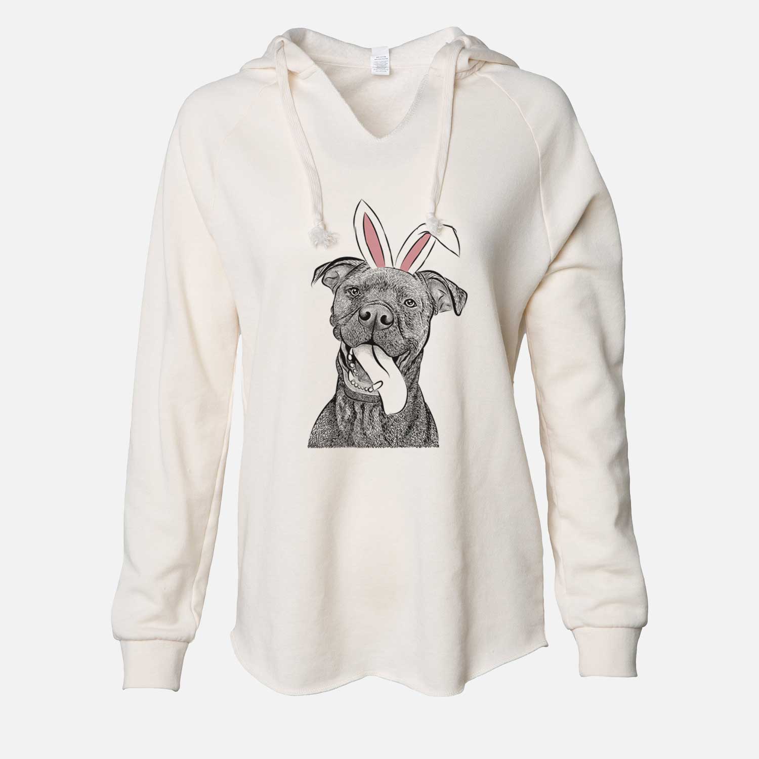 Easter Mikey the Boxador - Cali Wave Hooded Sweatshirt