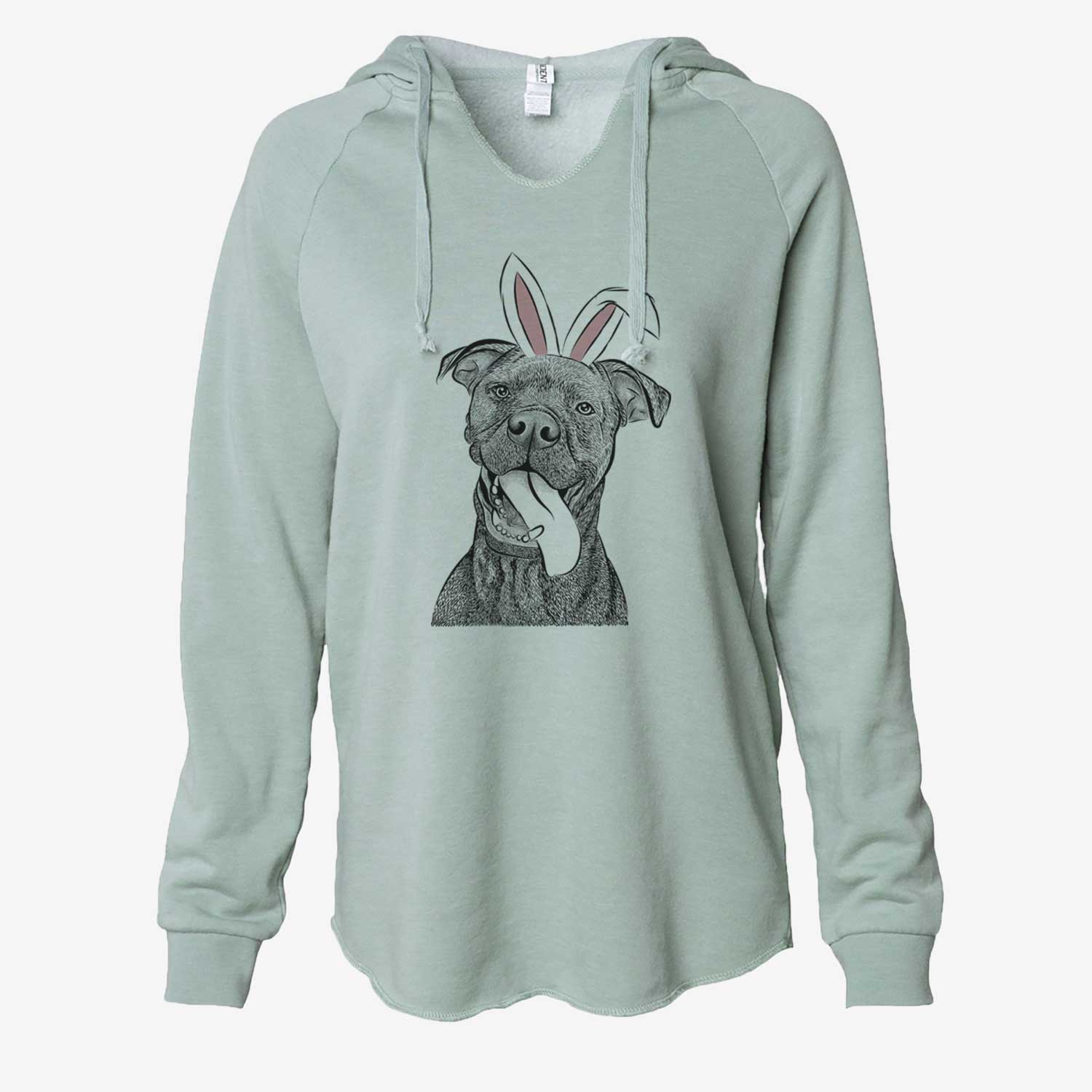 Easter Mikey the Boxador - Cali Wave Hooded Sweatshirt