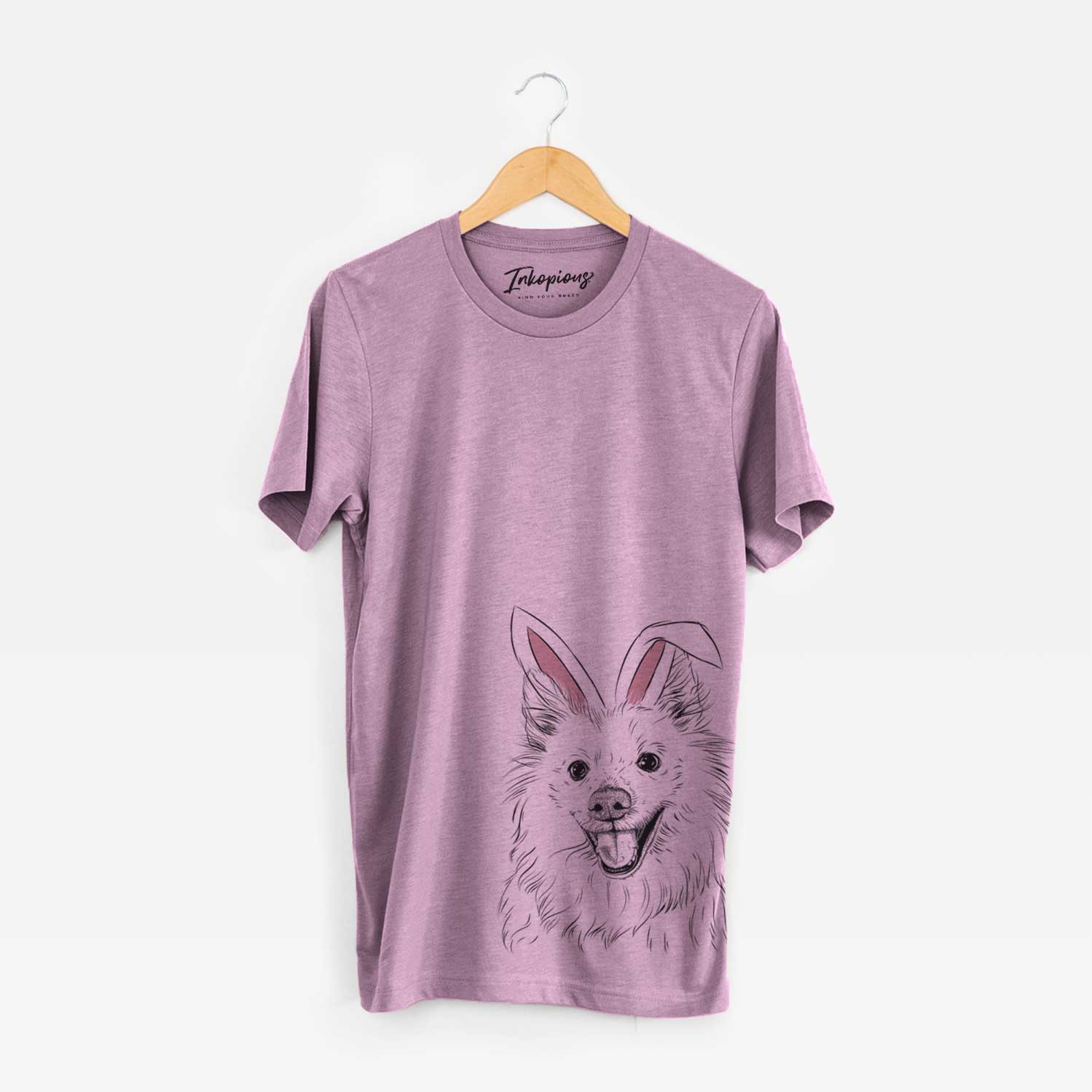 Easter Miki the American Eskimo - Unisex Crewneck