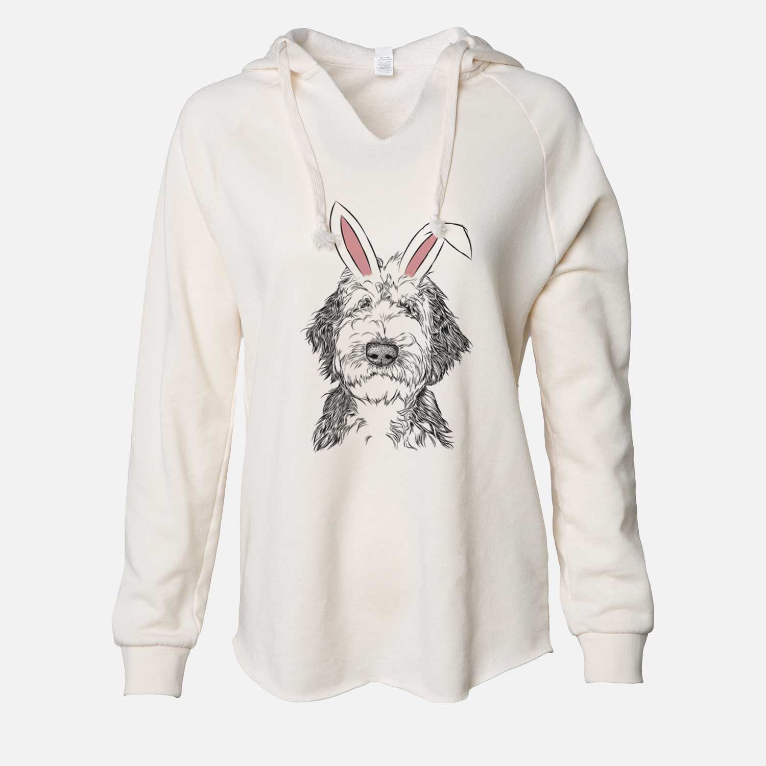 Easter Milo Fluff the Sheepadoodle - Cali Wave Hooded Sweatshirt
