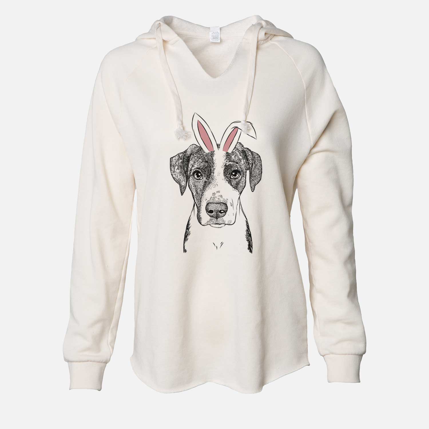 Easter Milo the Mixed Breed - Cali Wave Hooded Sweatshirt