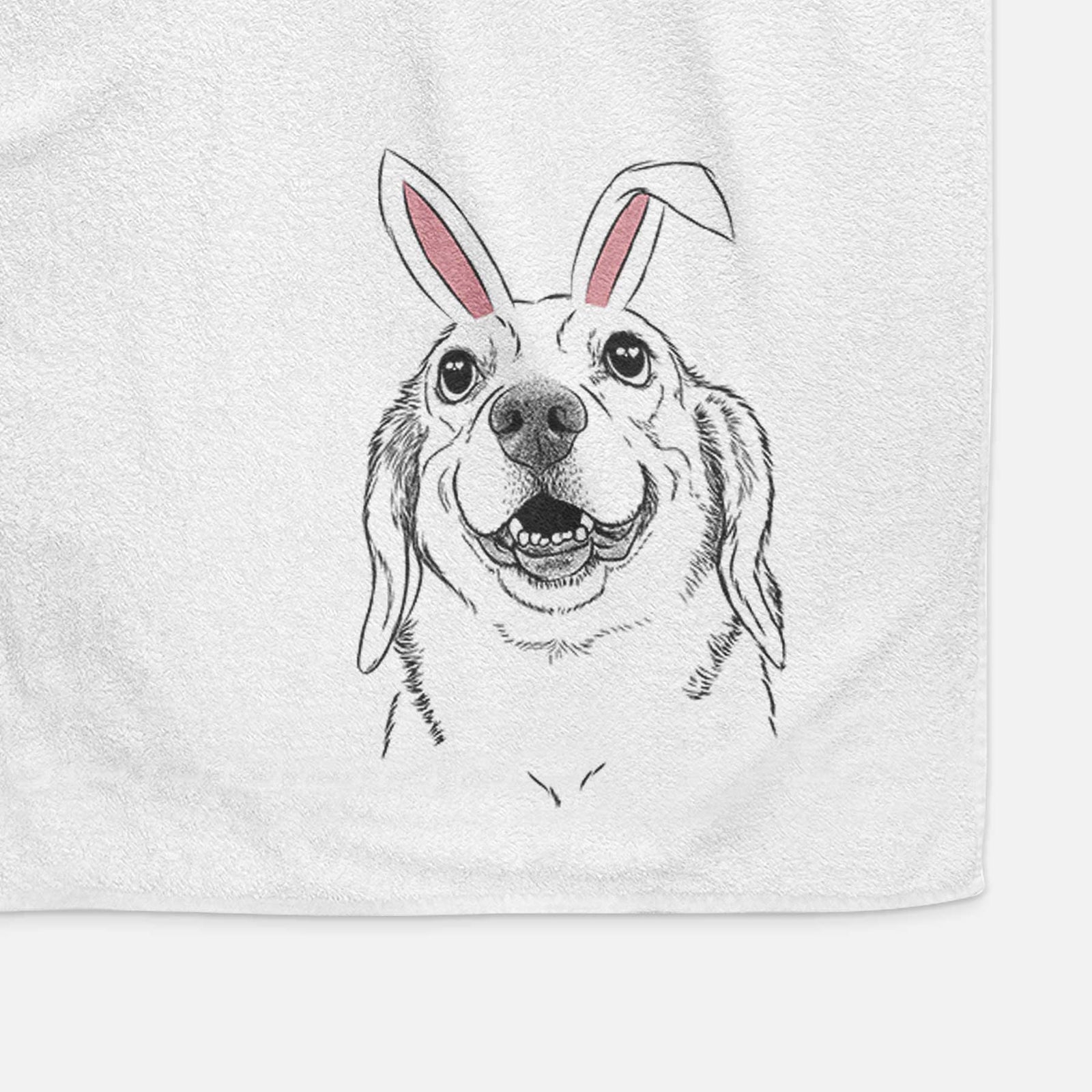 Minnie the Corgle Decorative Hand Towel