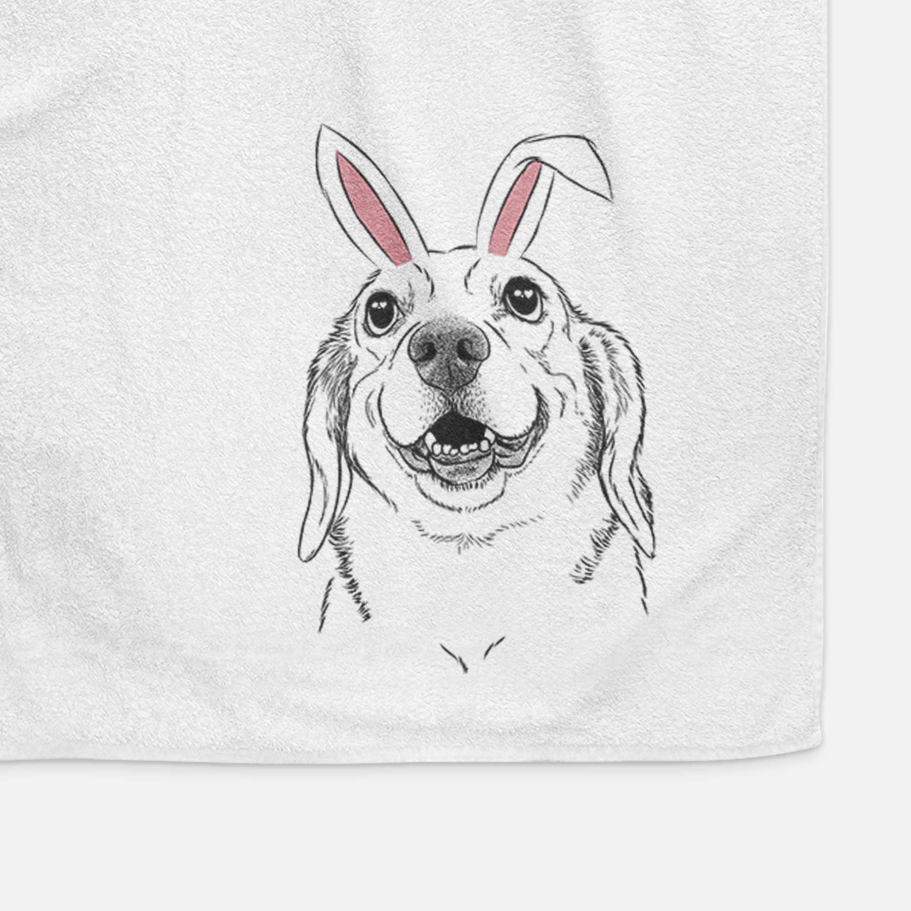 Minnie the Corgle Decorative Hand Towel