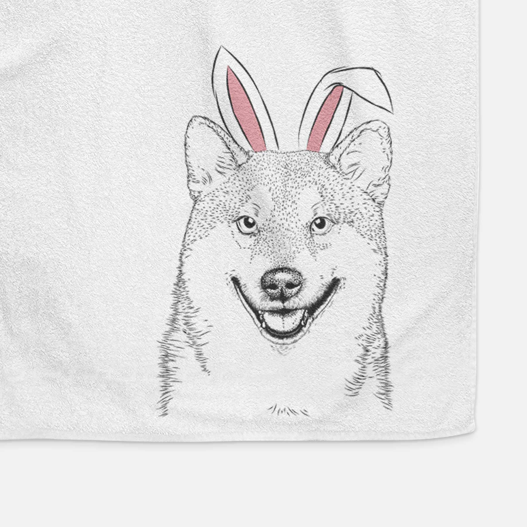 Mitsu the Shiba Inu Decorative Hand Towel