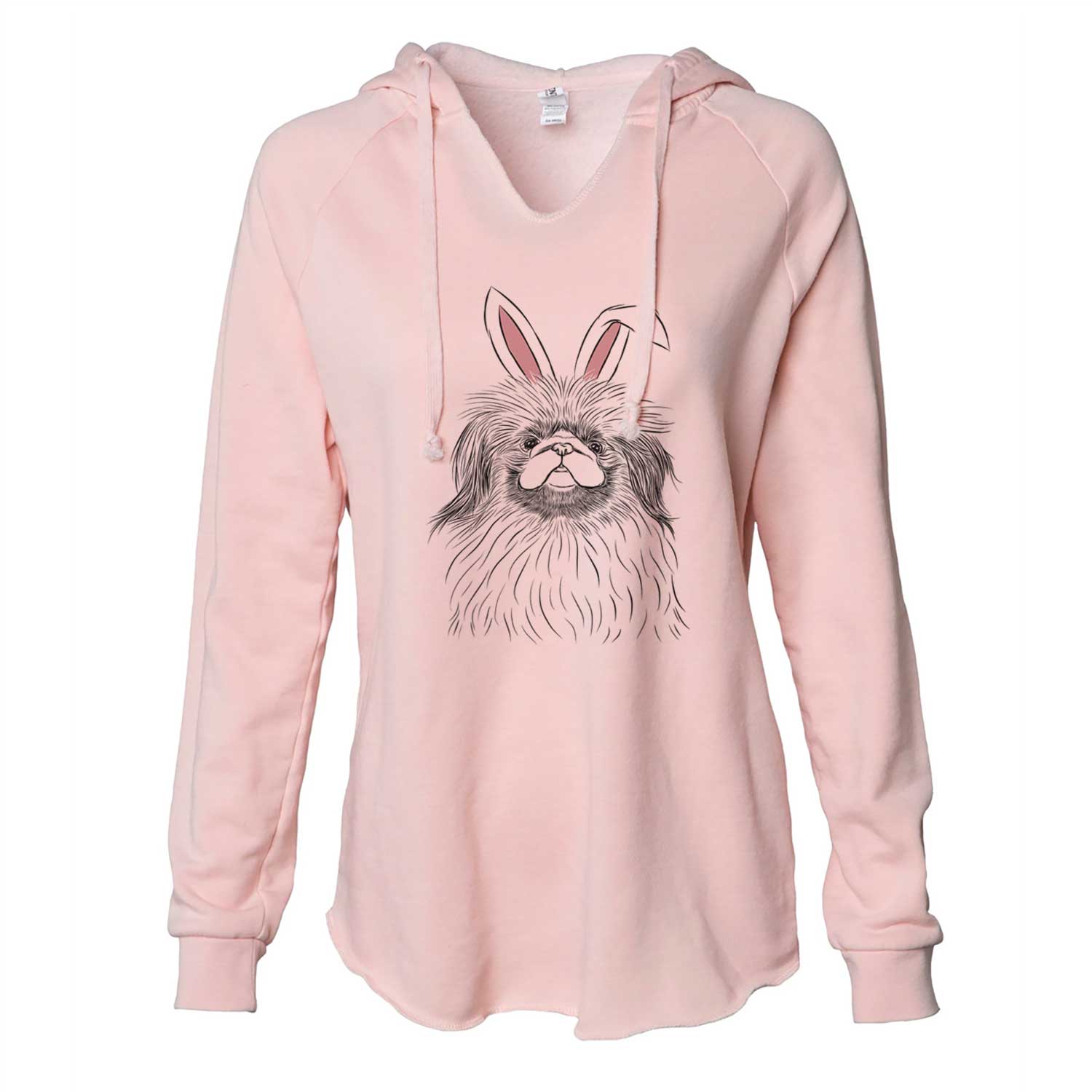 Easter Mochi the Pekingese - Cali Wave Hooded Sweatshirt