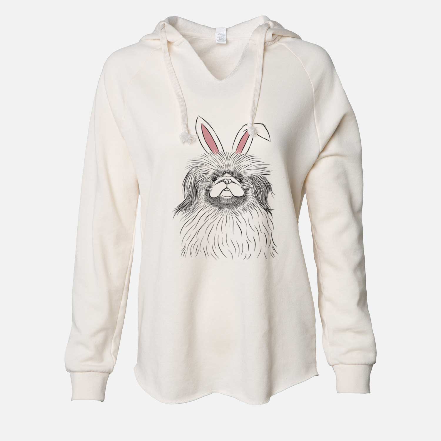 Easter Mochi the Pekingese - Cali Wave Hooded Sweatshirt