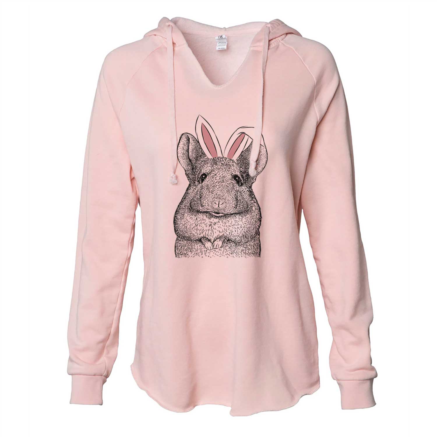 Easter Mojo the Chinchilla - Cali Wave Hooded Sweatshirt