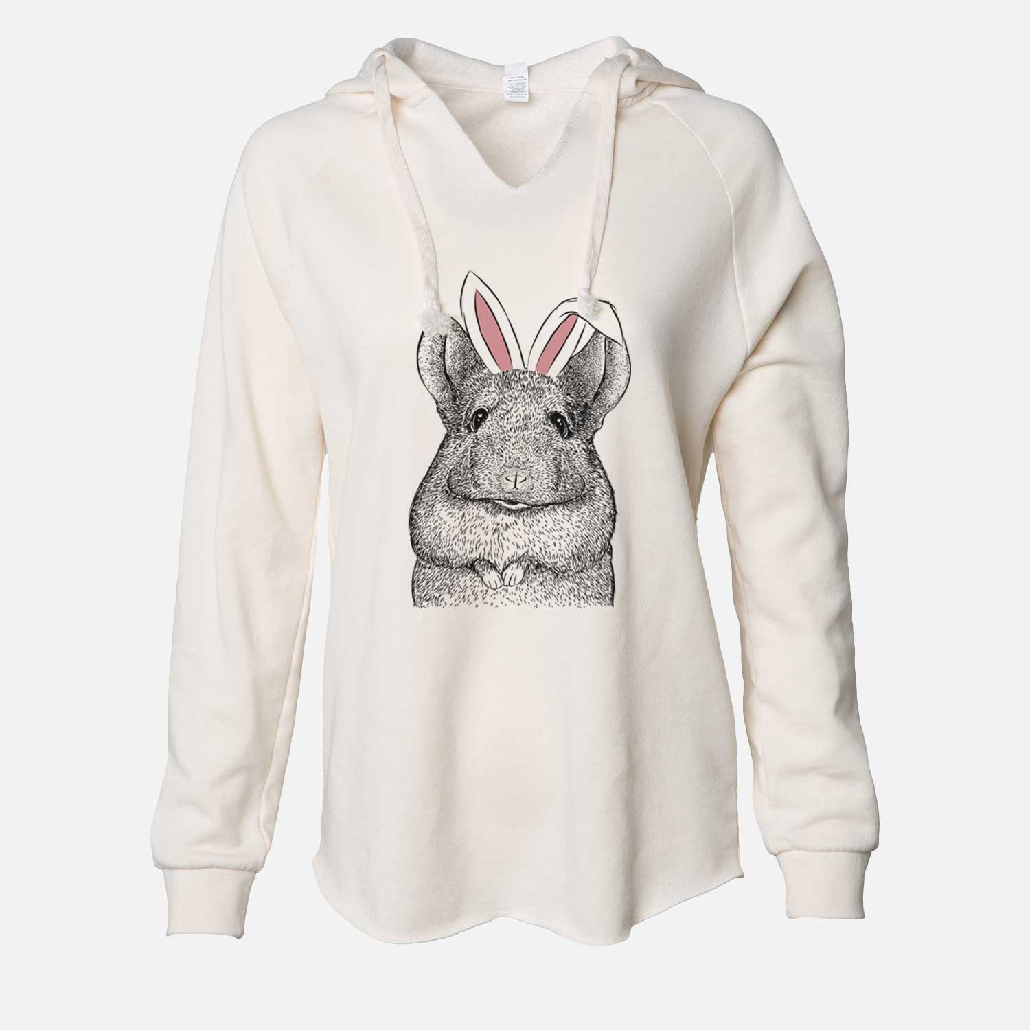 Easter Mojo the Chinchilla - Cali Wave Hooded Sweatshirt