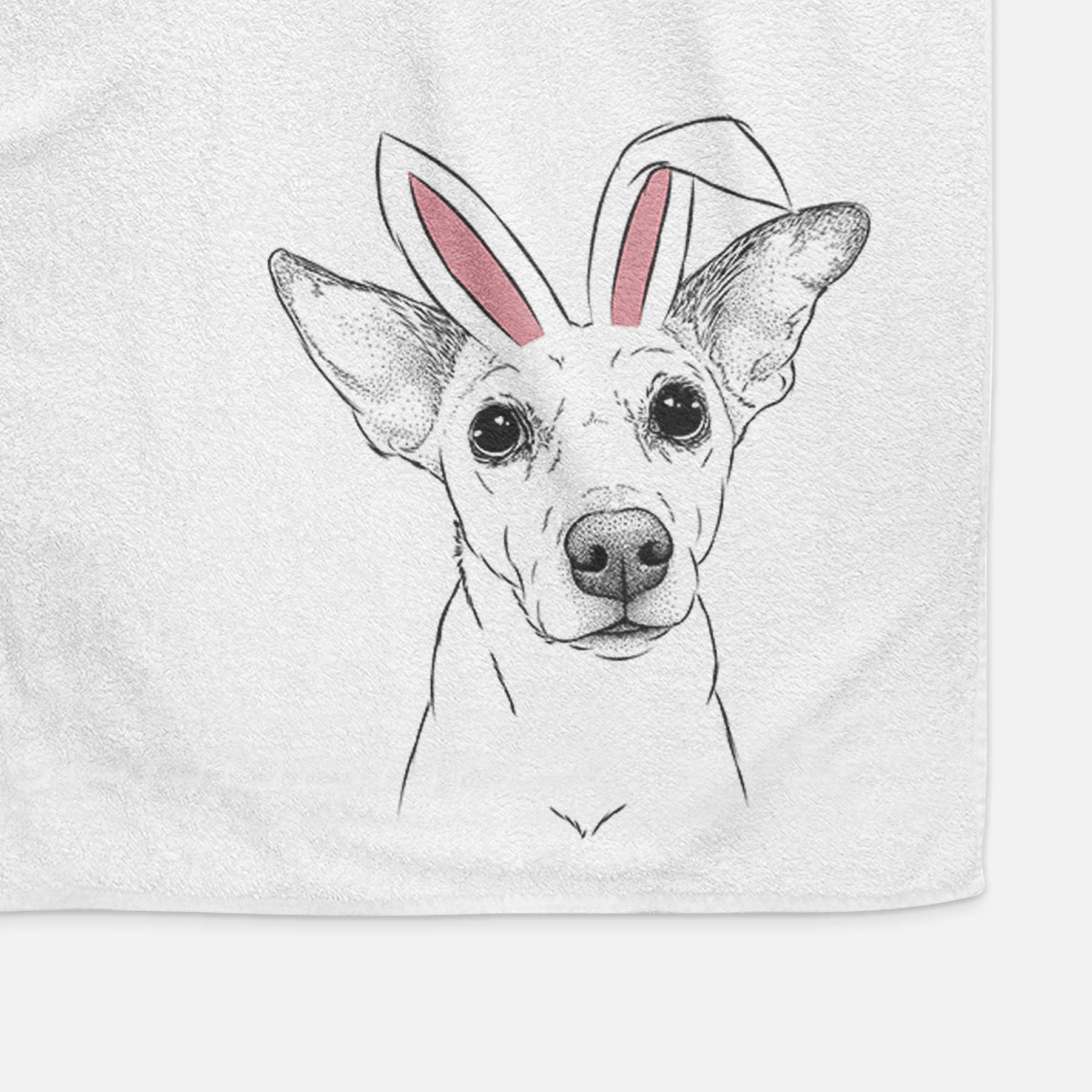 Molly the Jack Russell Terrier Decorative Hand Towel