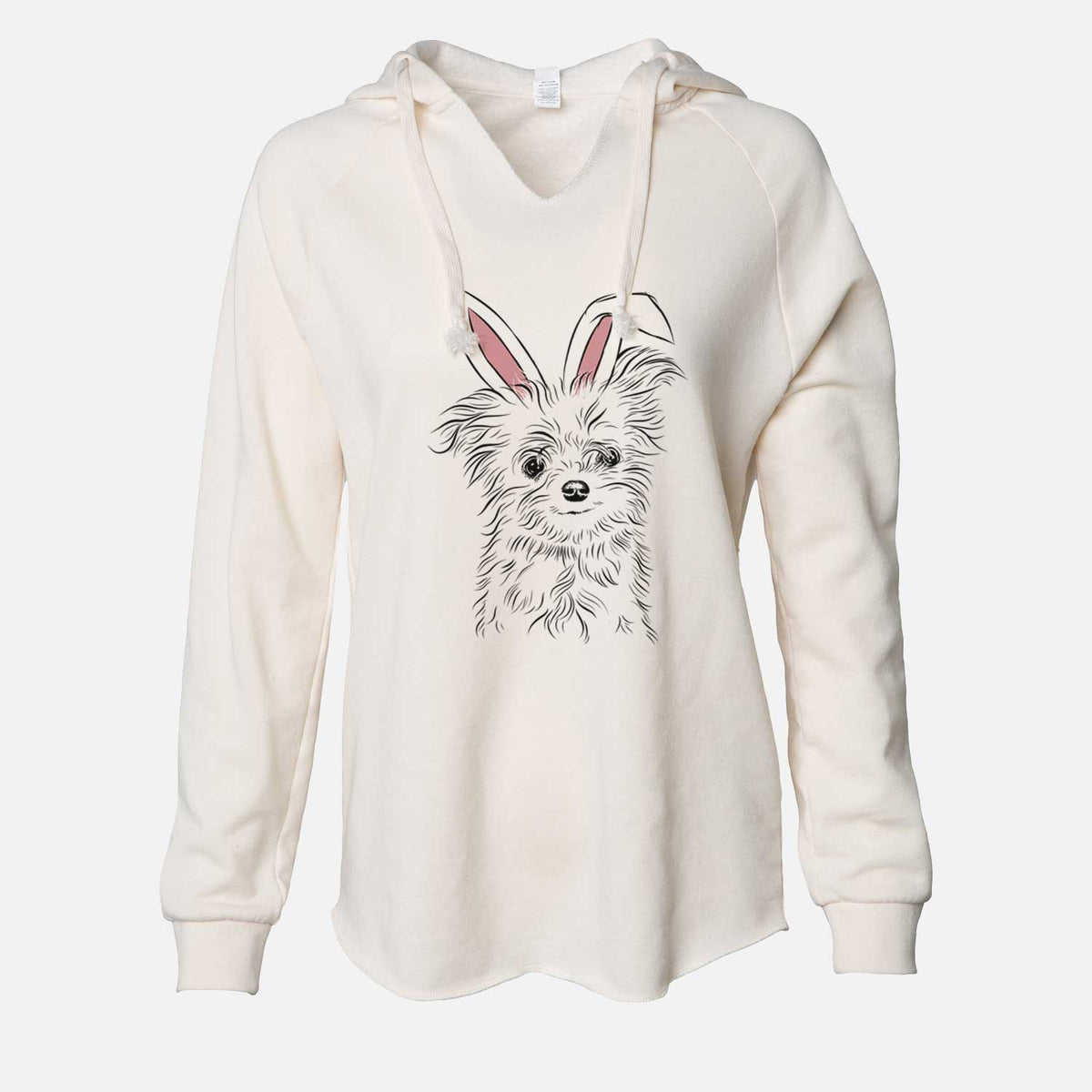 Easter Mr. Gucci Poochi the Maltese - Cali Wave Hooded Sweatshirt