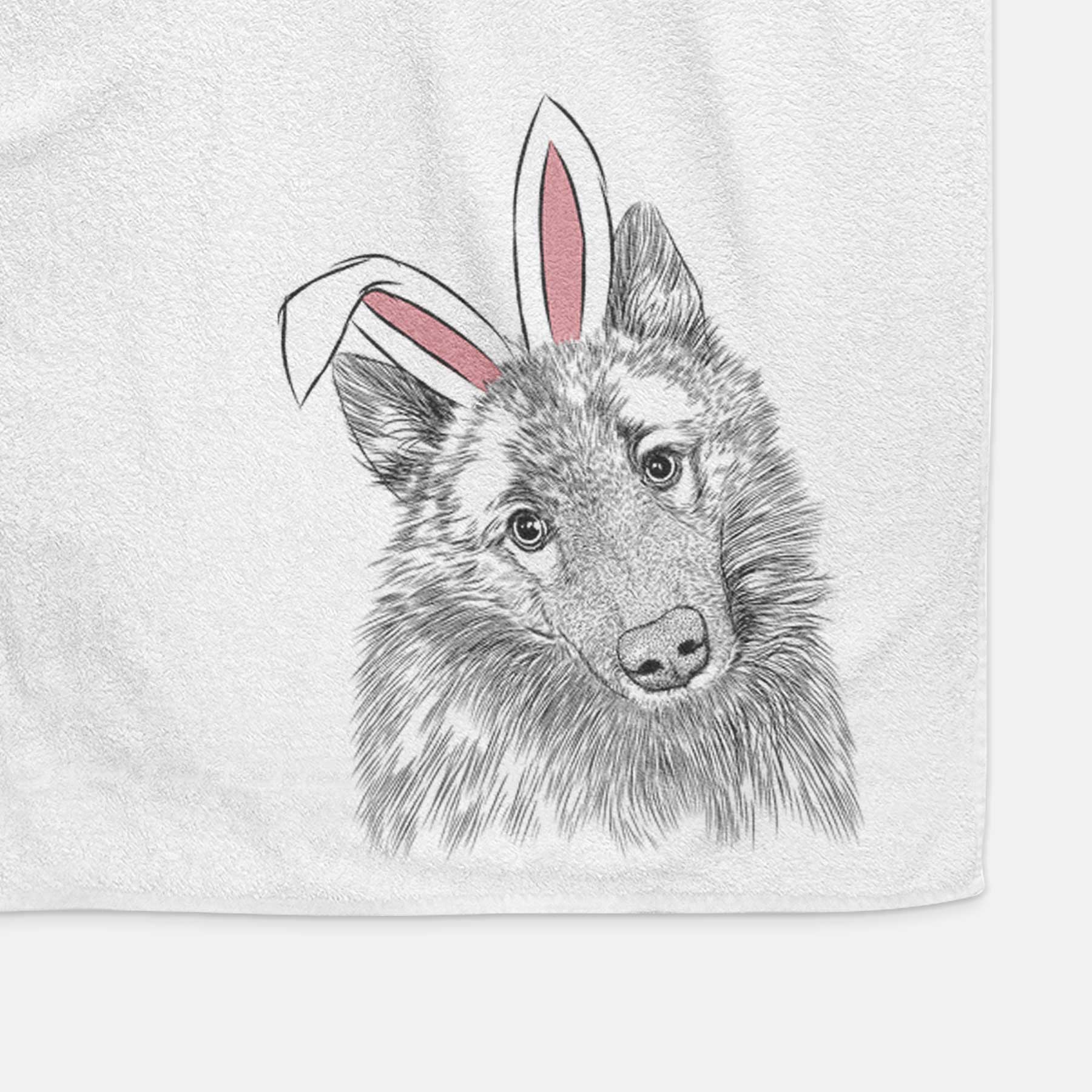 Mr. Maverick the Keeshond Decorative Hand Towel