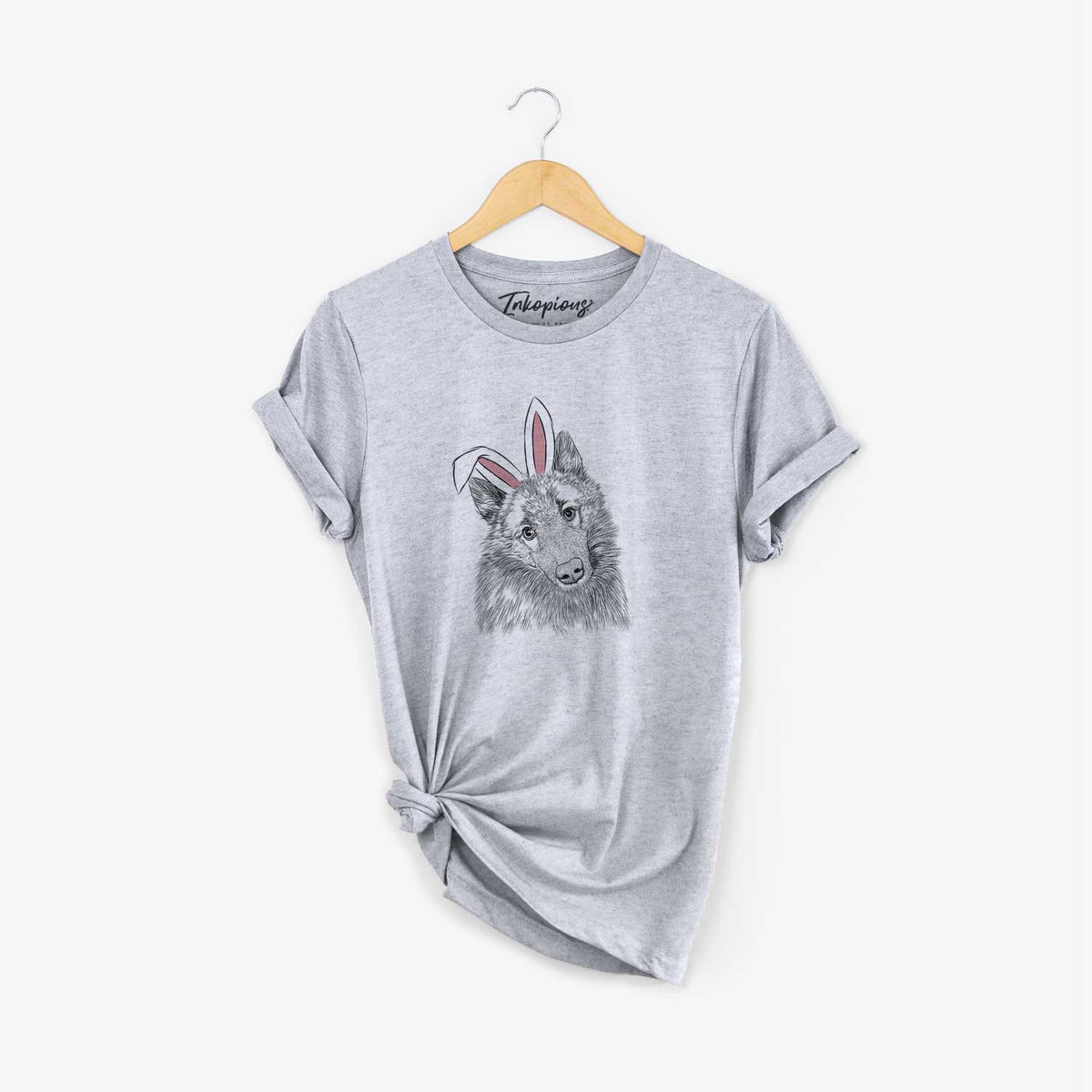 Easter Mr. Maverick the Keeshond - Unisex Crewneck