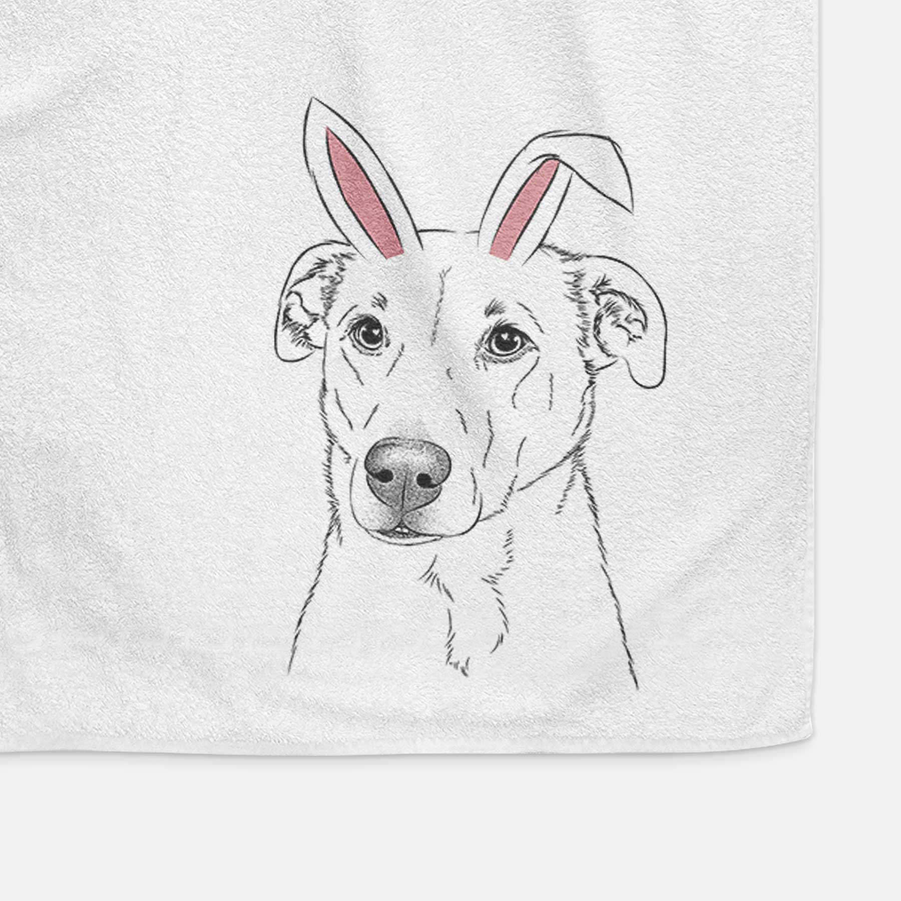 Nala the American Staffordshire Terrier Decorative Hand Towel