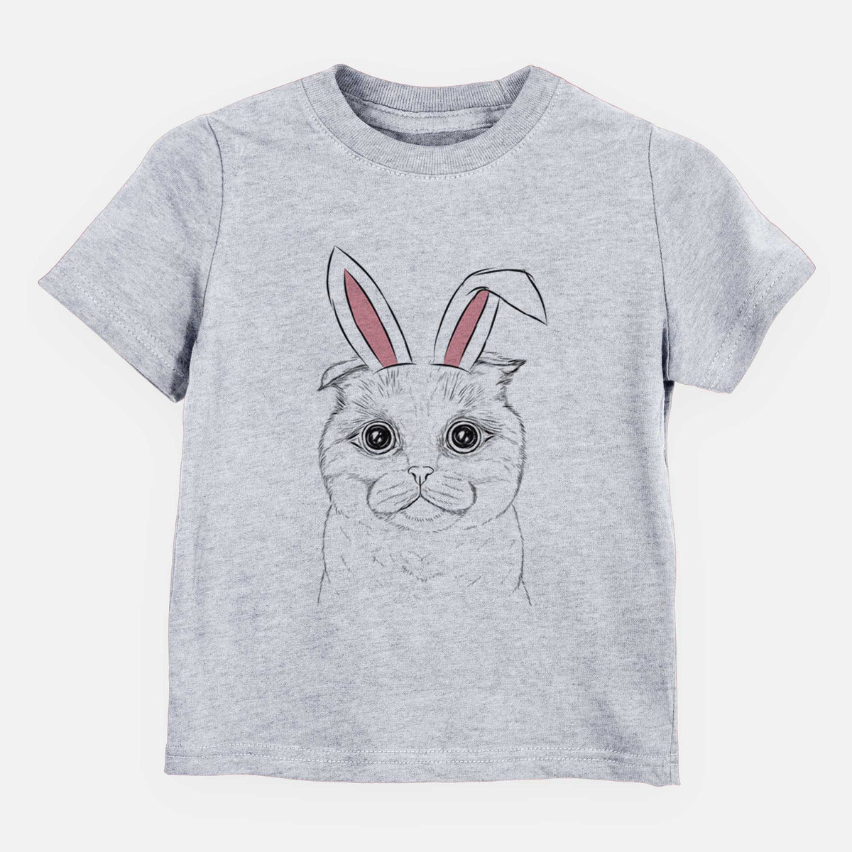 Easter Neko the Scottish Fold Cat - Kids/Youth/Toddler Shirt