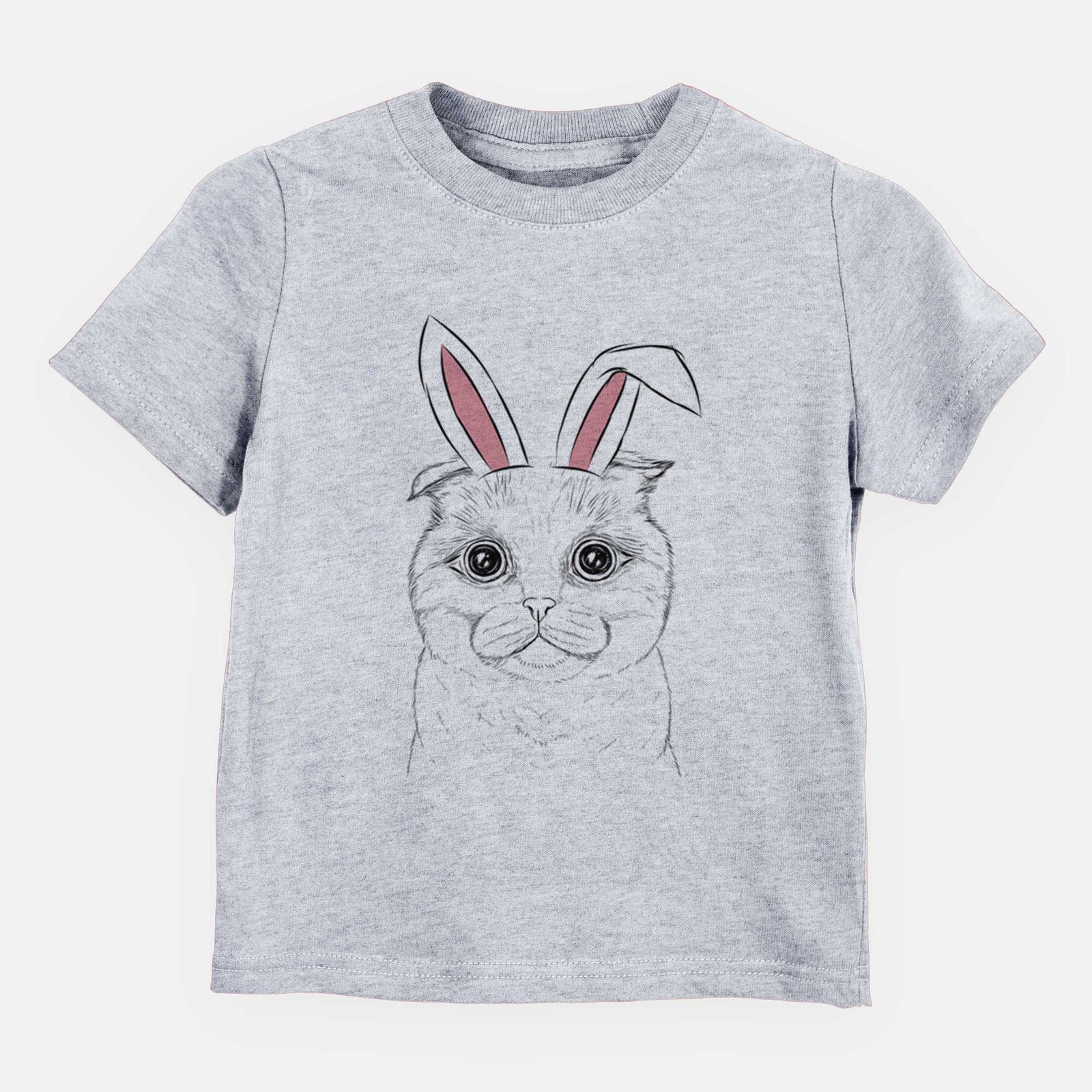 Easter Neko the Scottish Fold Cat - Kids/Youth/Toddler Shirt