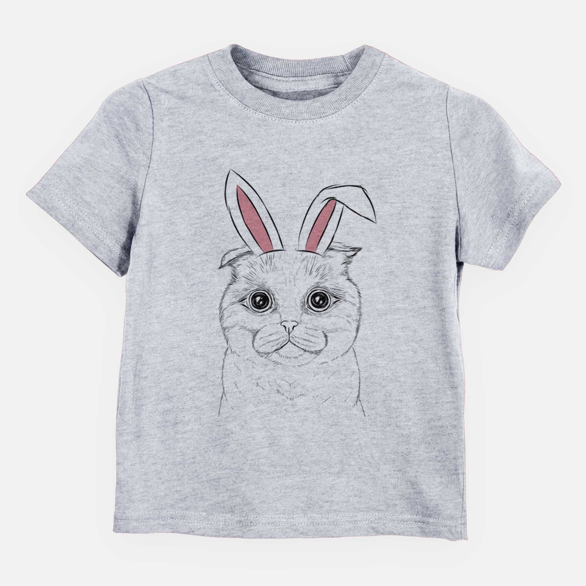 Easter Neko the Scottish Fold Cat - Kids/Youth/Toddler Shirt