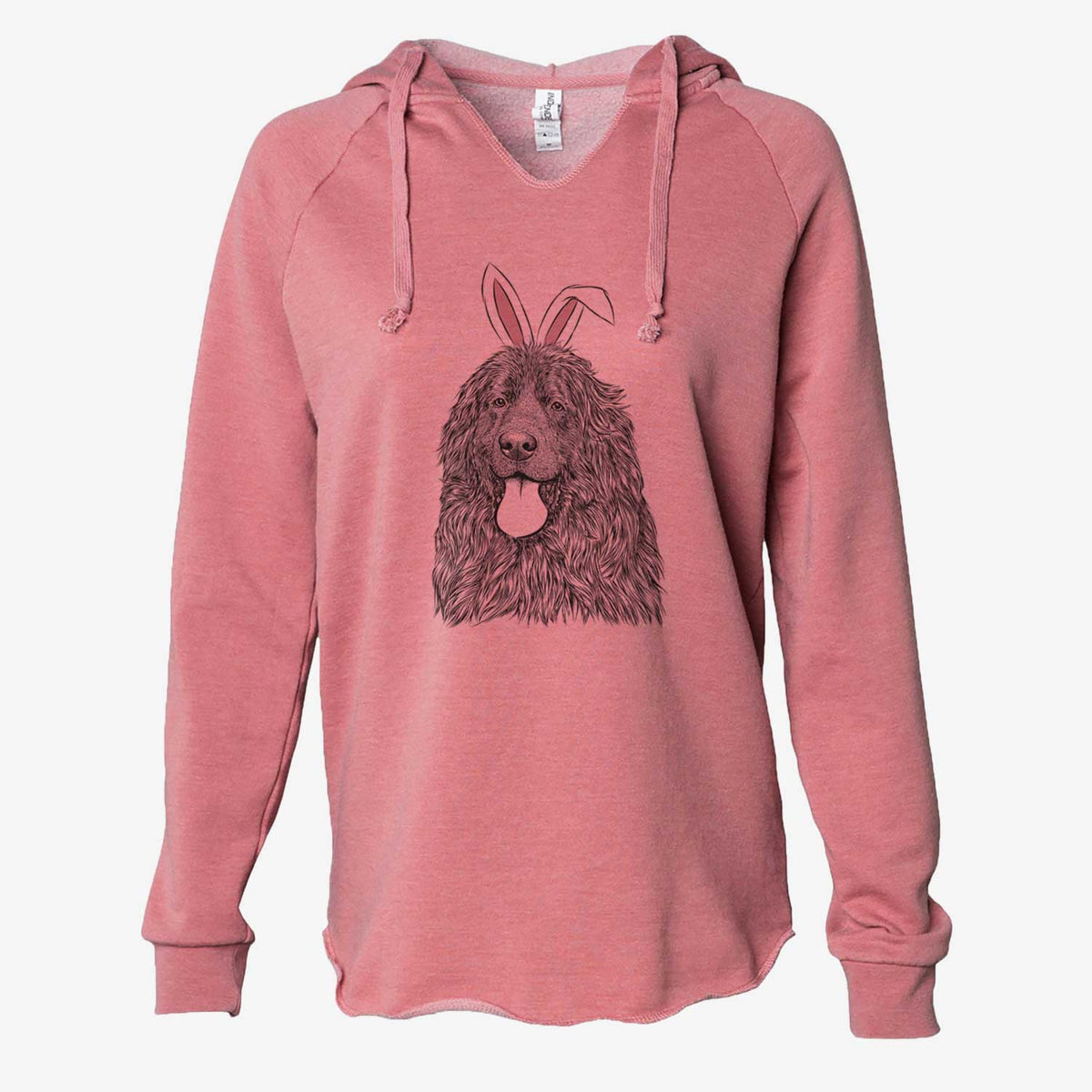 Easter Neptune the Newfoundland - Cali Wave Hooded Sweatshirt