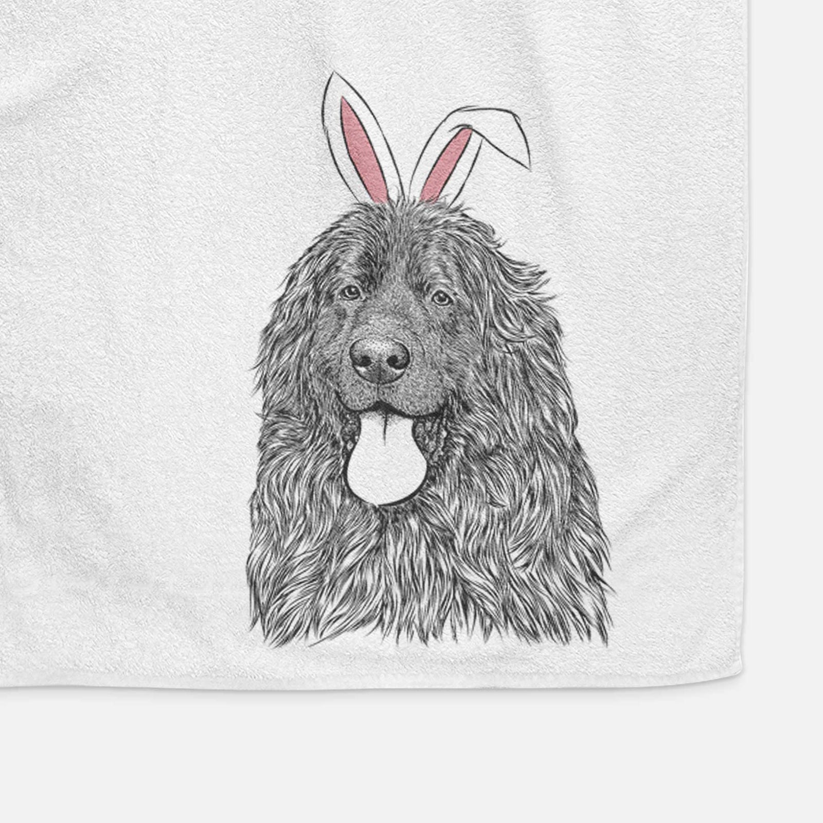 Neptune the Newfoundland Decorative Hand Towel