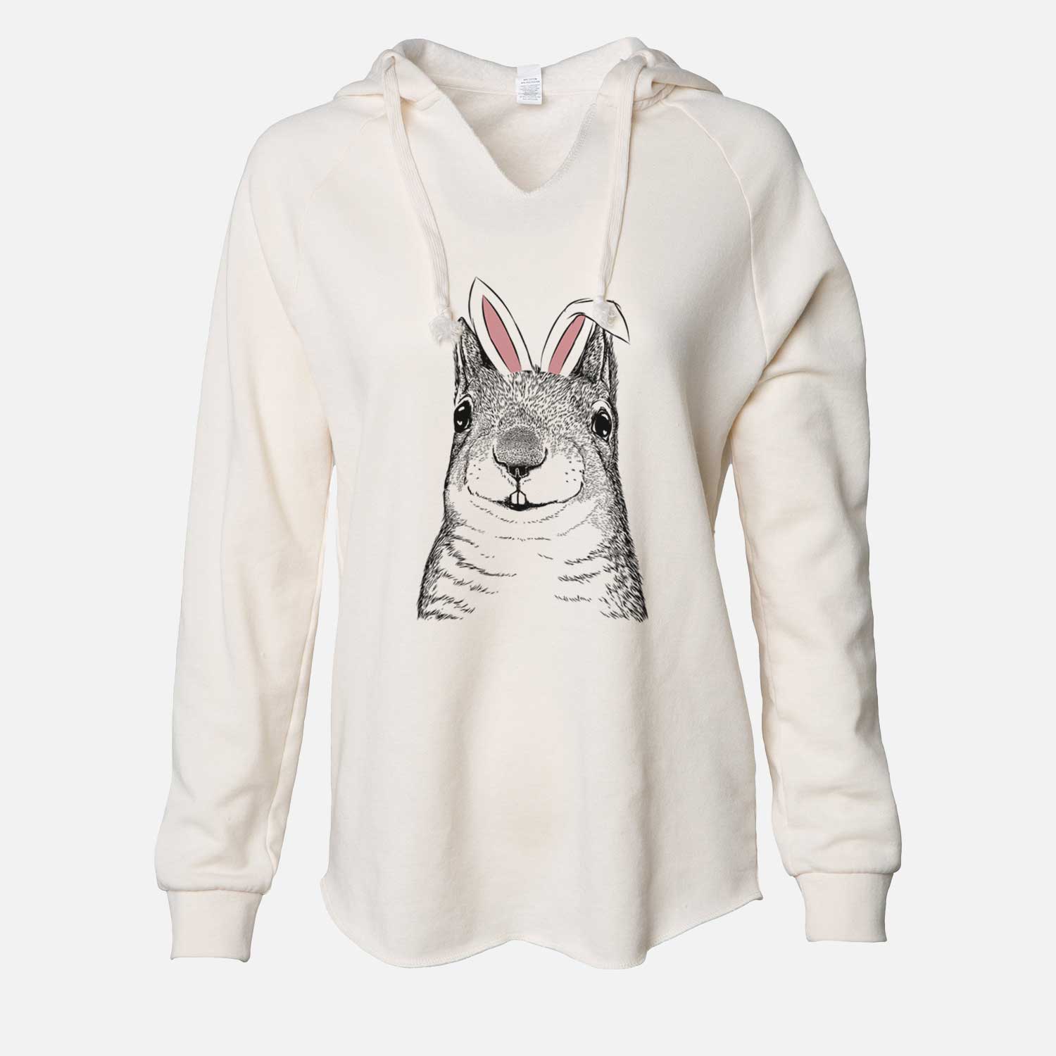 Easter Nibbles the Squirrel - Cali Wave Hooded Sweatshirt
