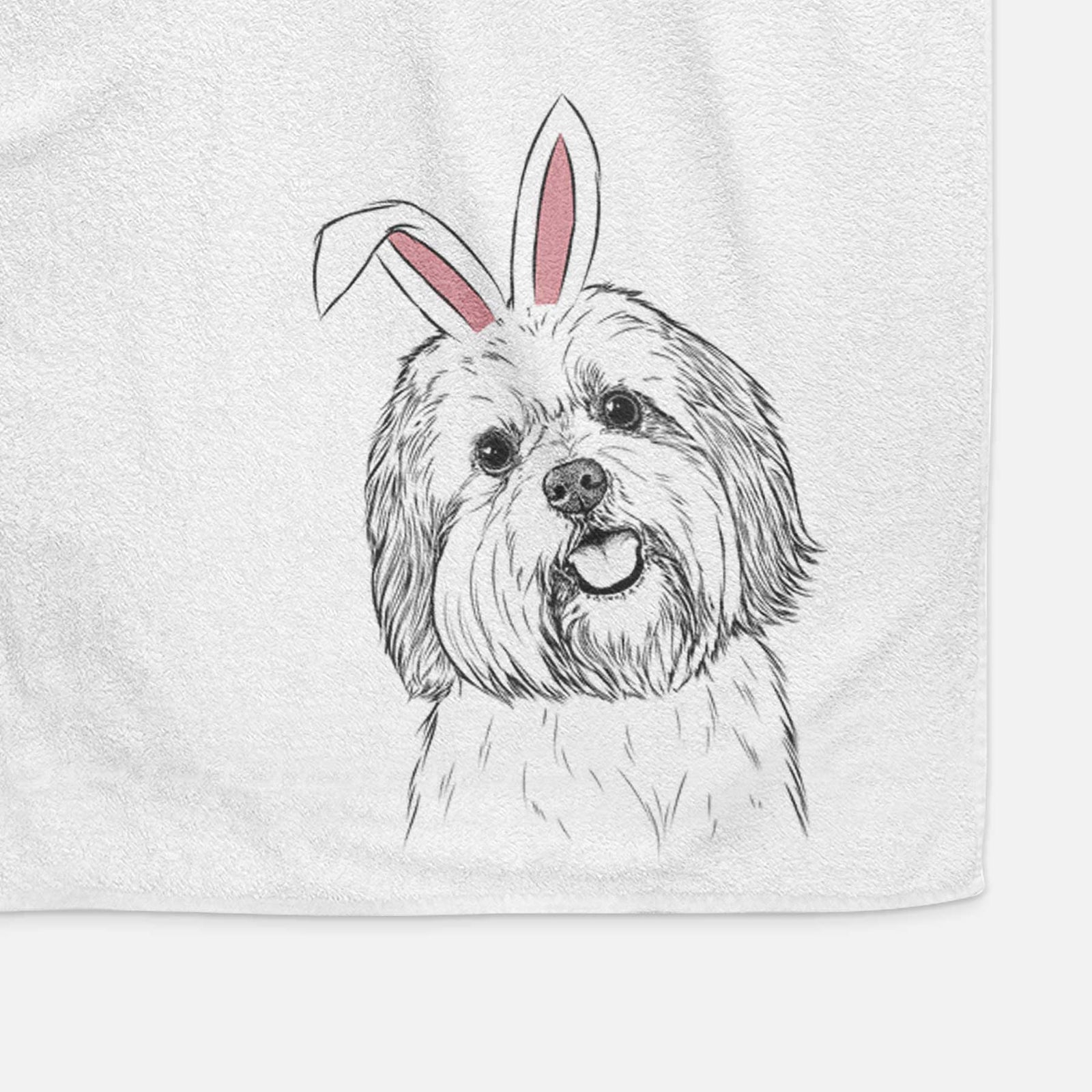 Nikka the Lowchen Decorative Hand Towel